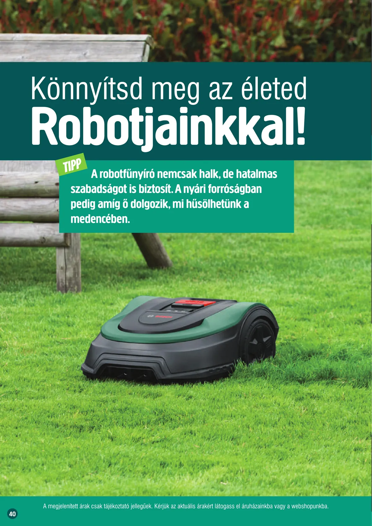 Praktiker akciós újság Kert katalógus 05.16–07.31 – 40. oldal
