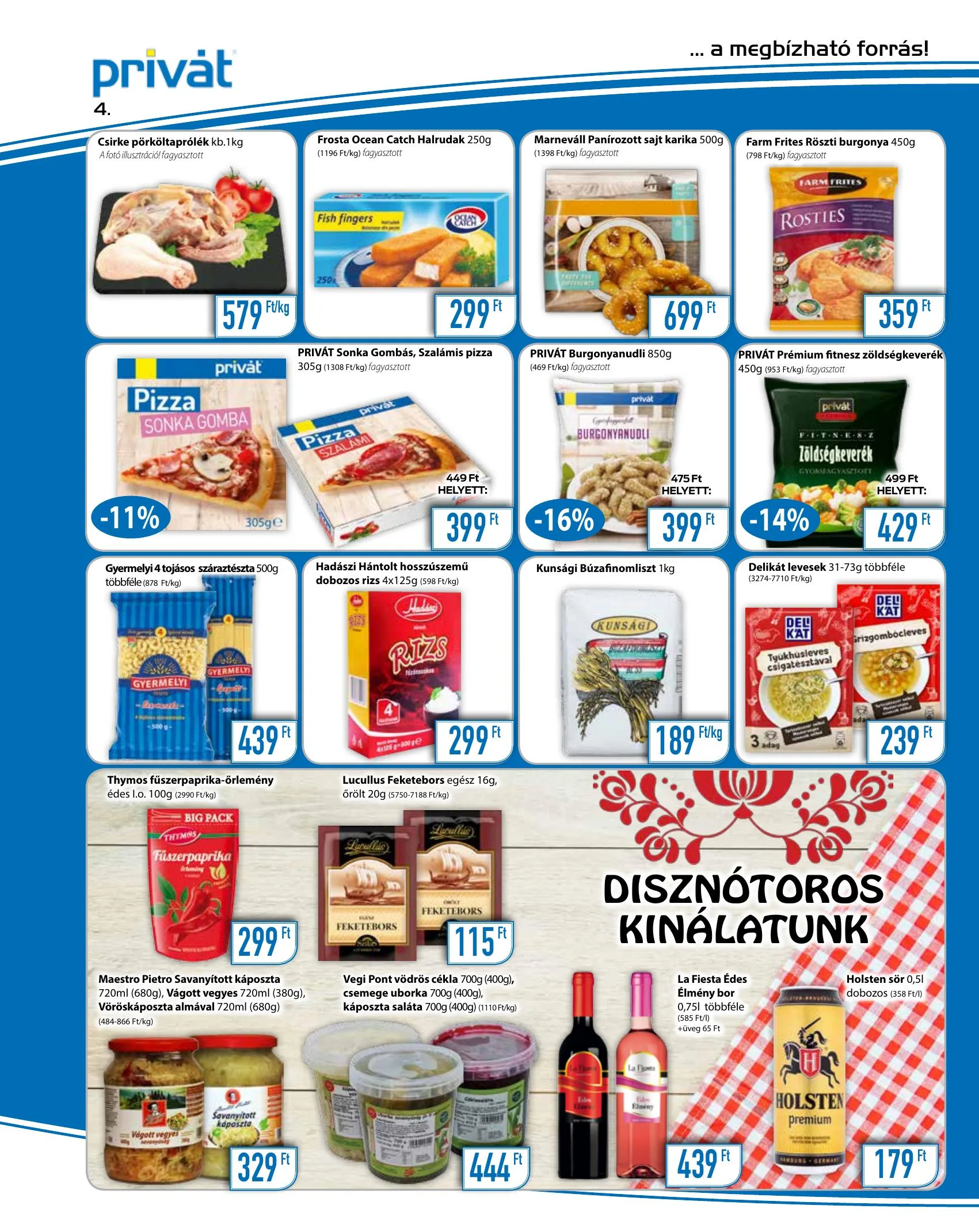 Privát akciós újság 01.05–01.16 – 4. oldal