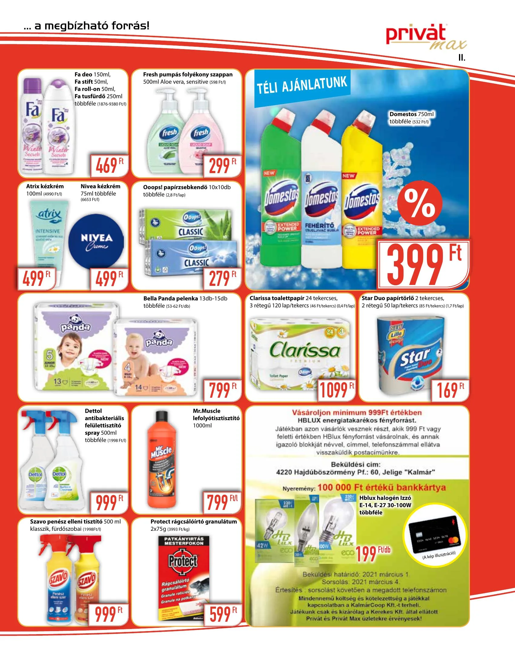 Privát akciós újság Max 01.06–01.17 – 11. oldal