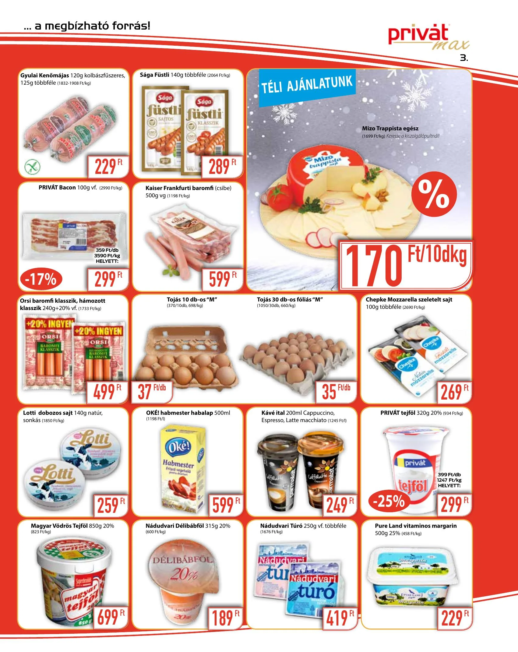 Privát akciós újság Max 02.03–02.14 – 3. oldal