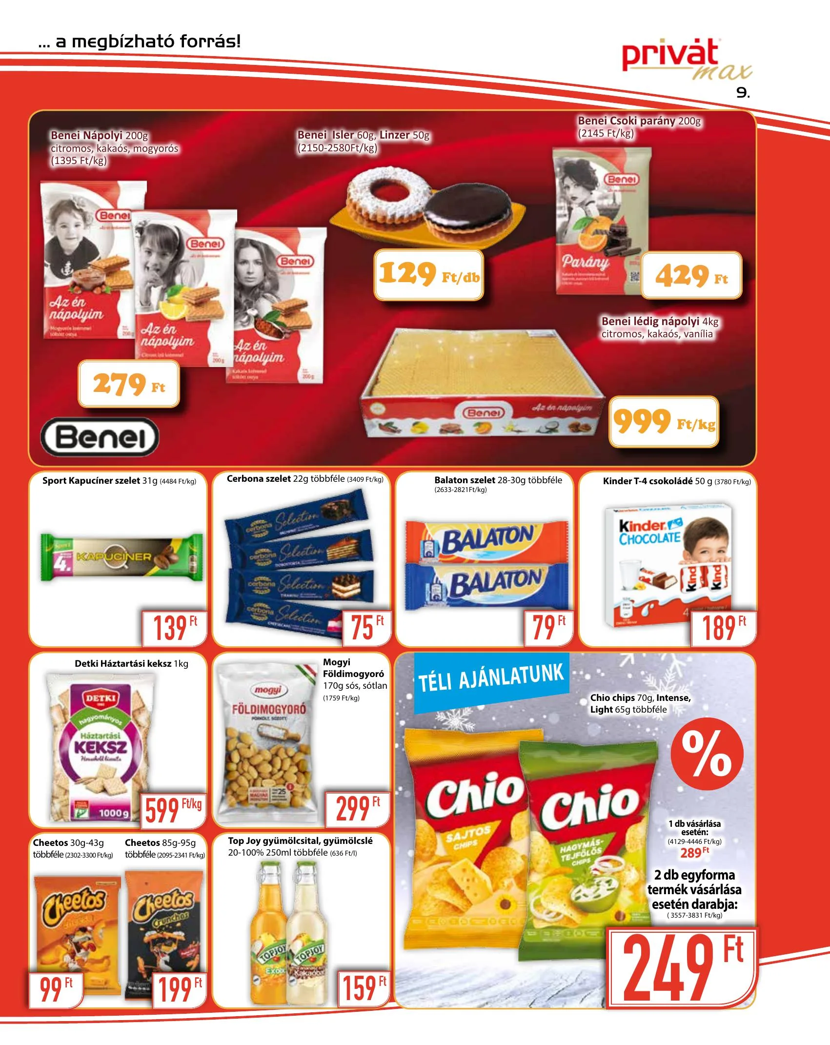 Privát akciós újság Max 02.03–02.14 – 9. oldal