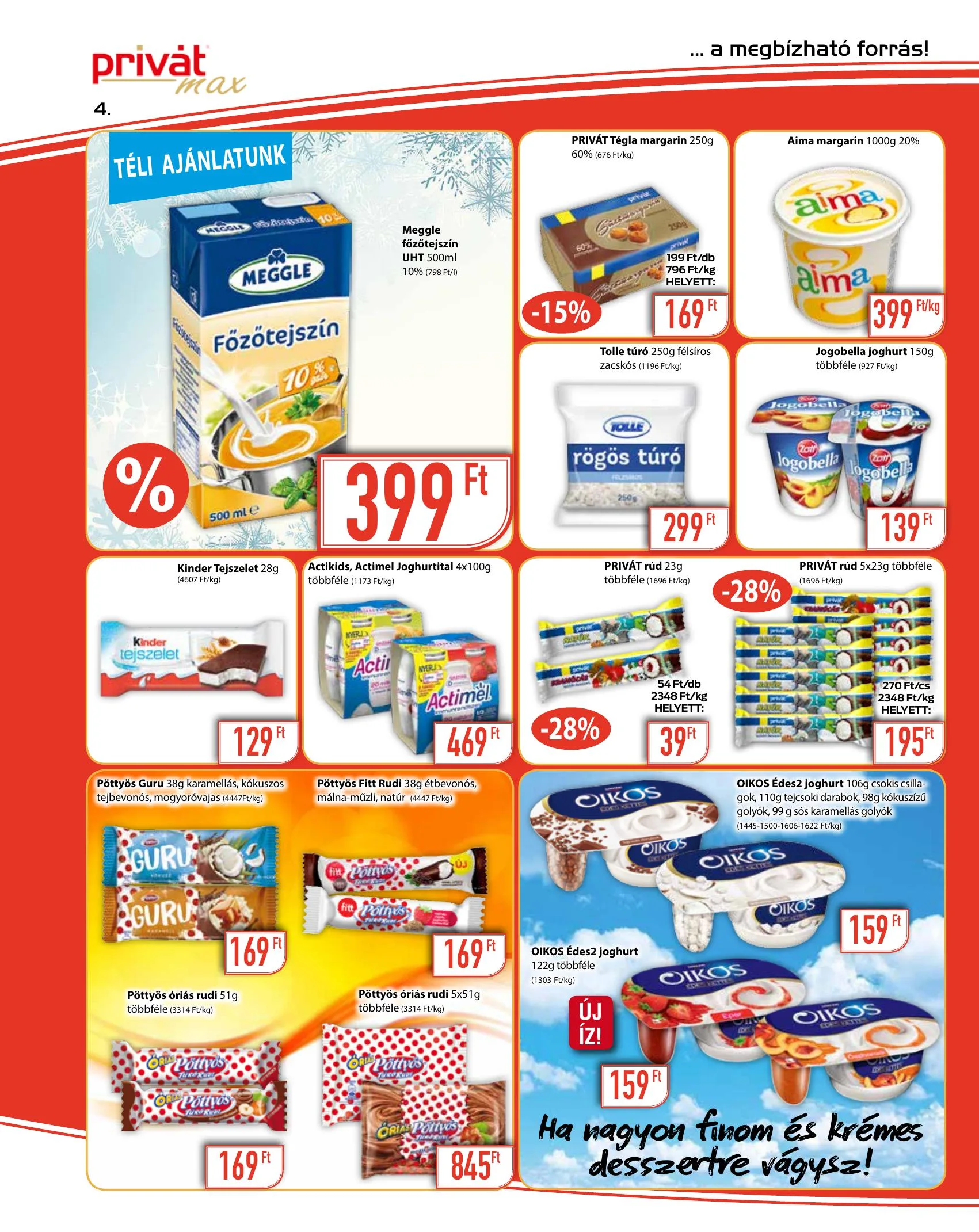 Privát akciós újság Max 02.17–02.28 – 4. oldal