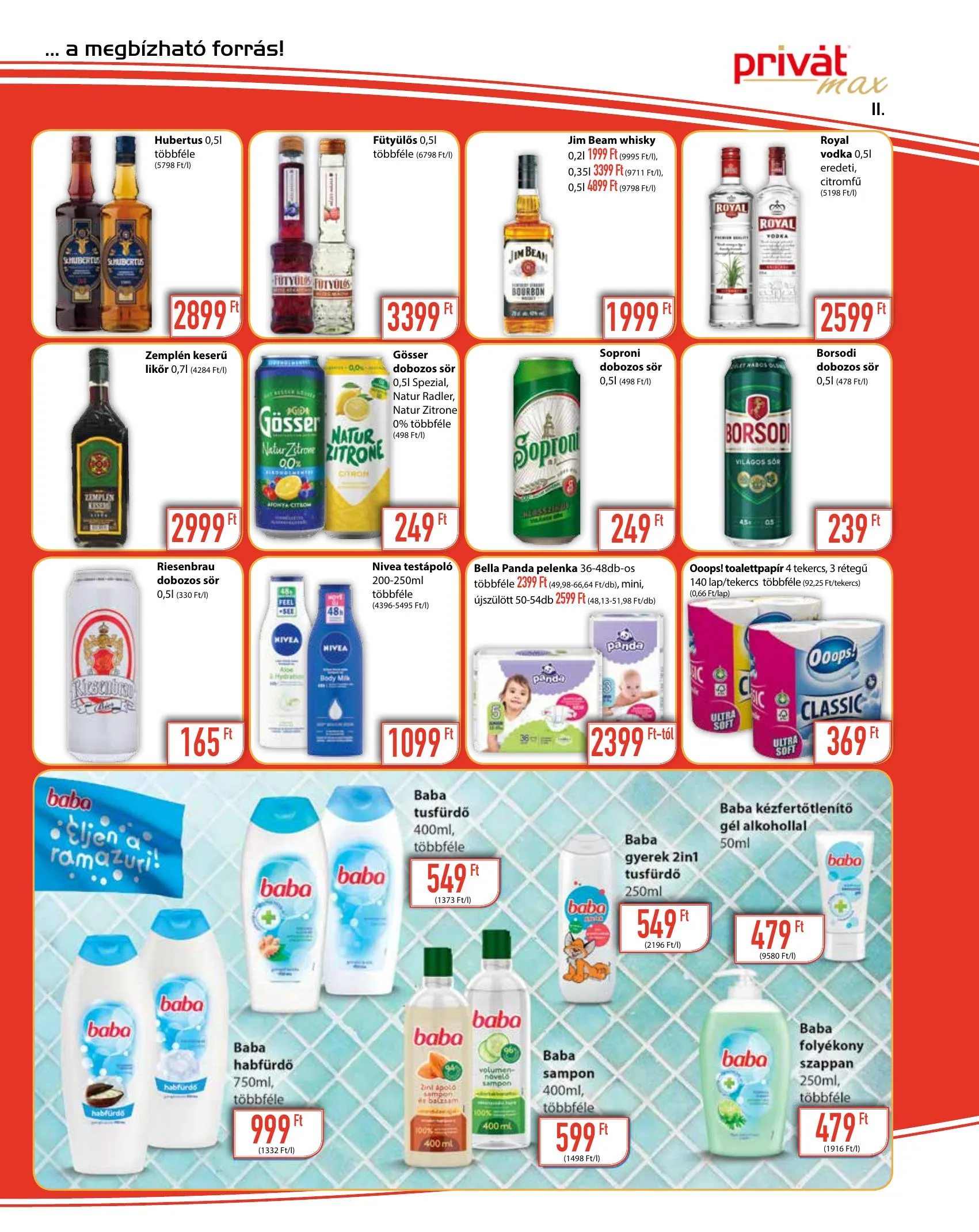 Privát akciós újság Max 03.03–03.14 – 11. oldal