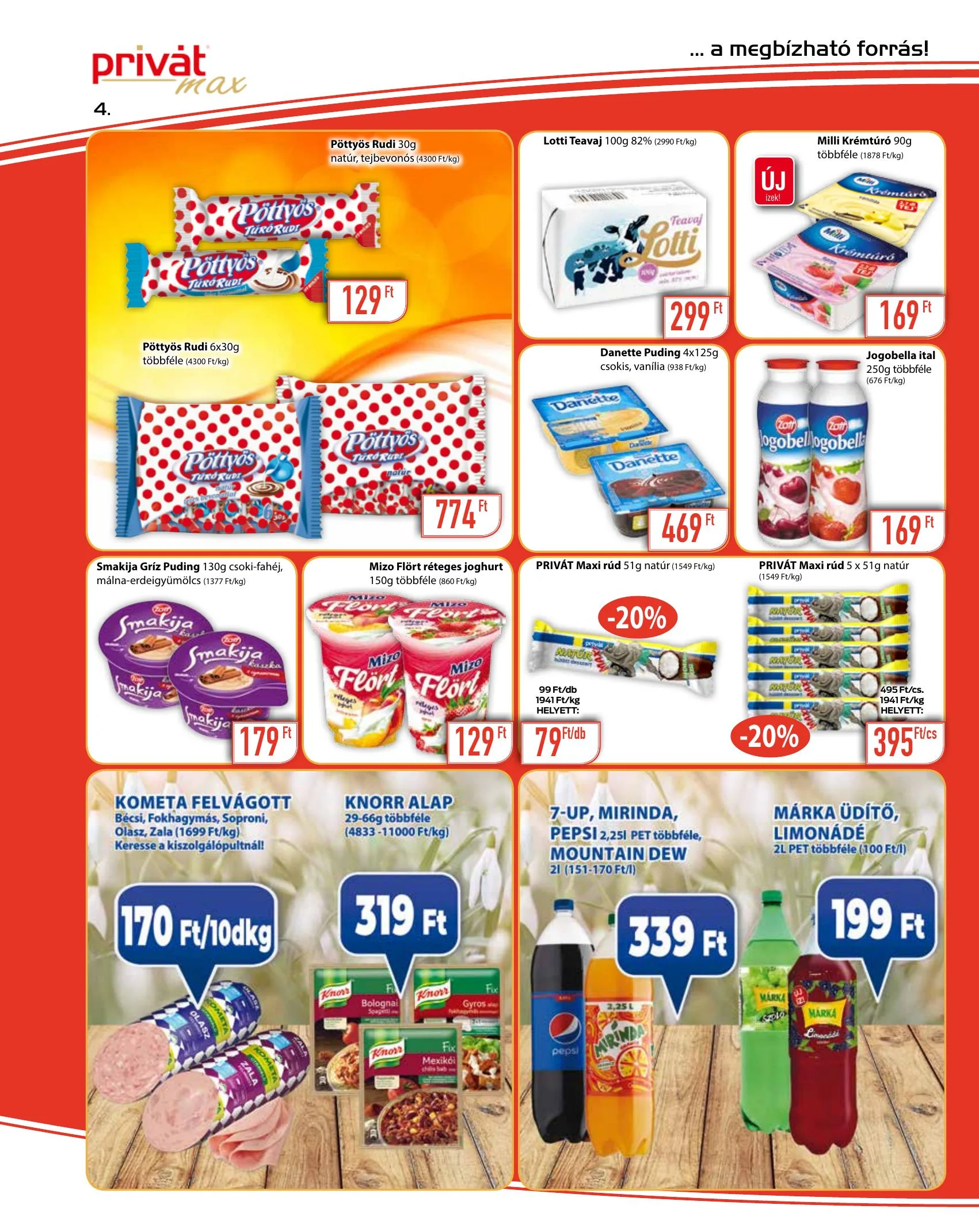 Privát akciós újság Max 03.03–03.14 – 4. oldal