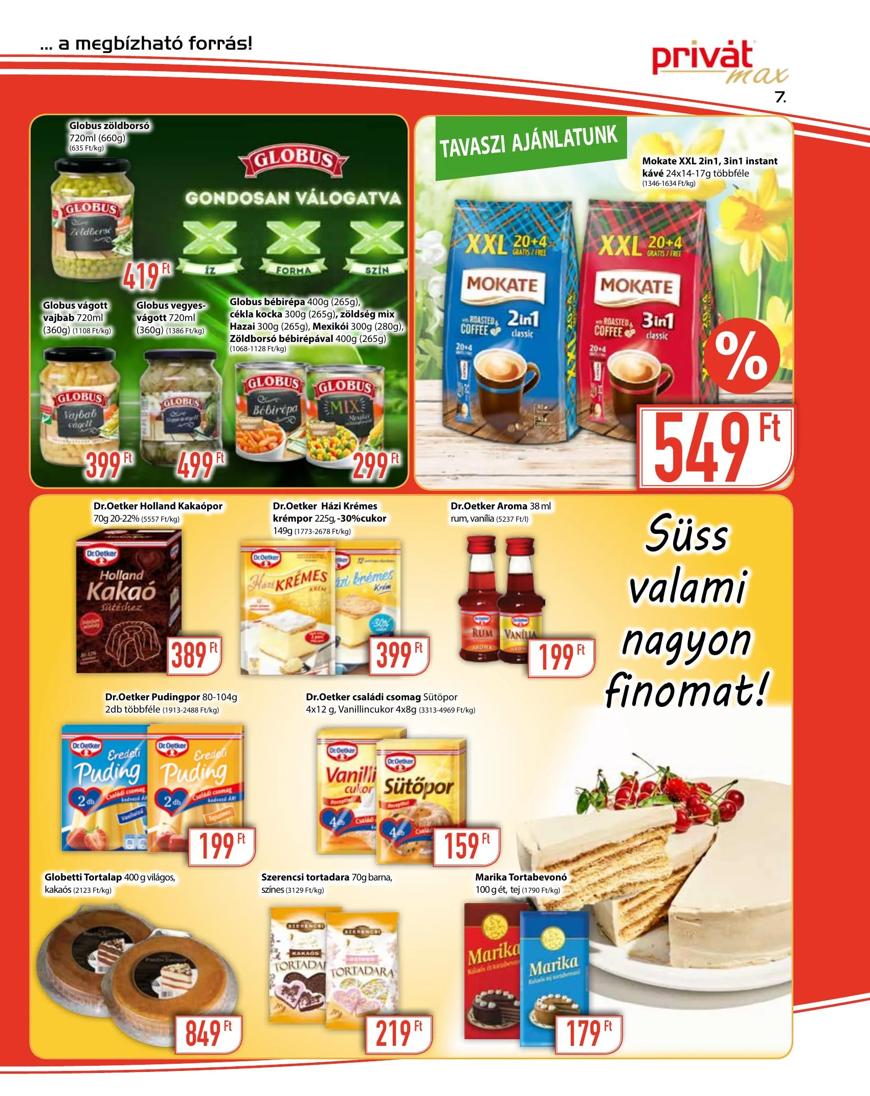 Privát akciós újság Max 03.17–03.28 – 7. oldal