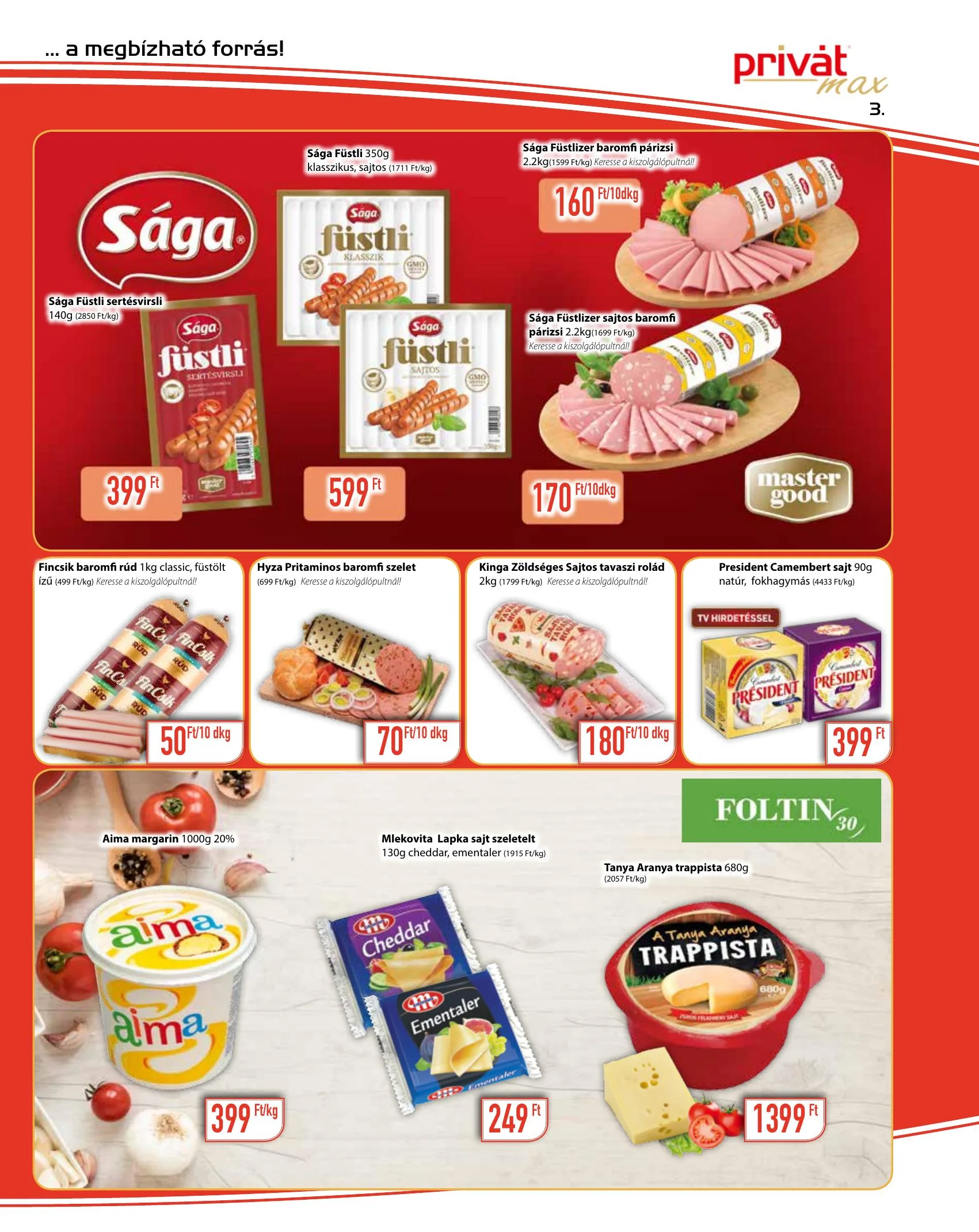 Privát akciós újság Max 05.19–05.30 – 3. oldal