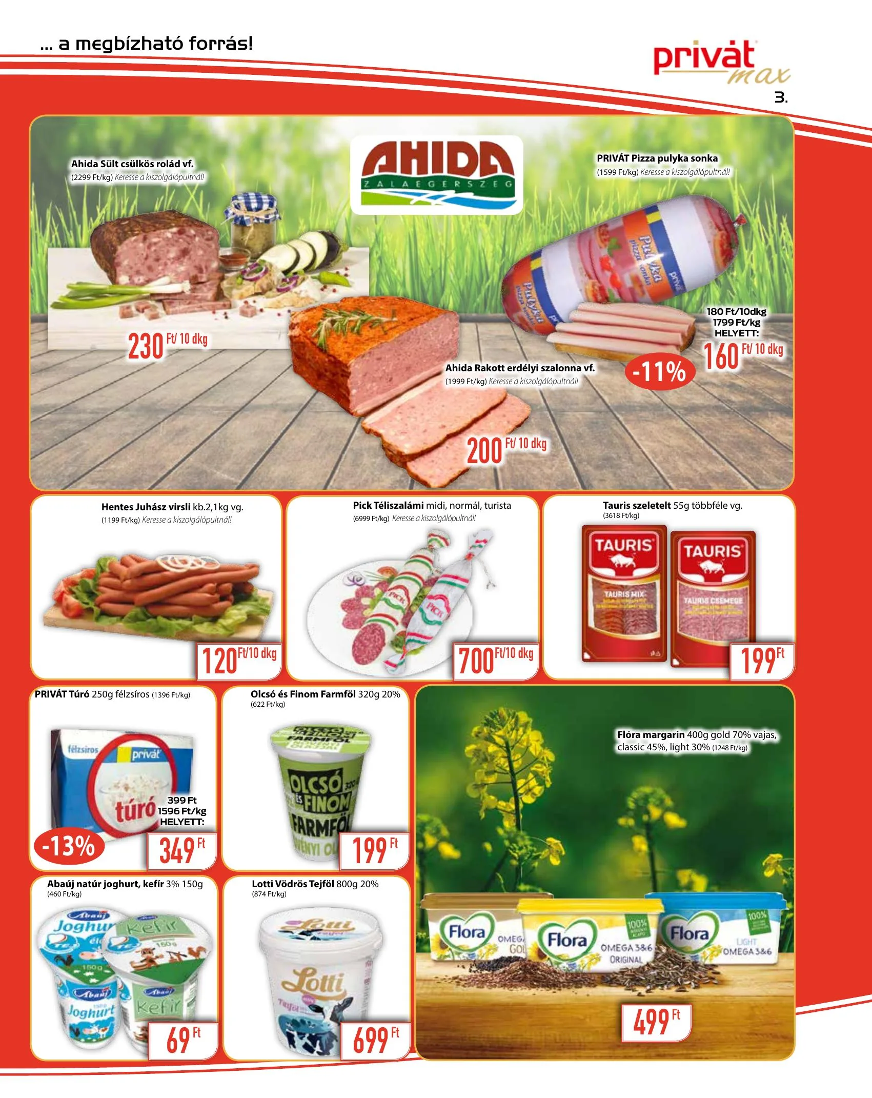 Privát akciós újság Max 08.18–08.28 – 3. oldal