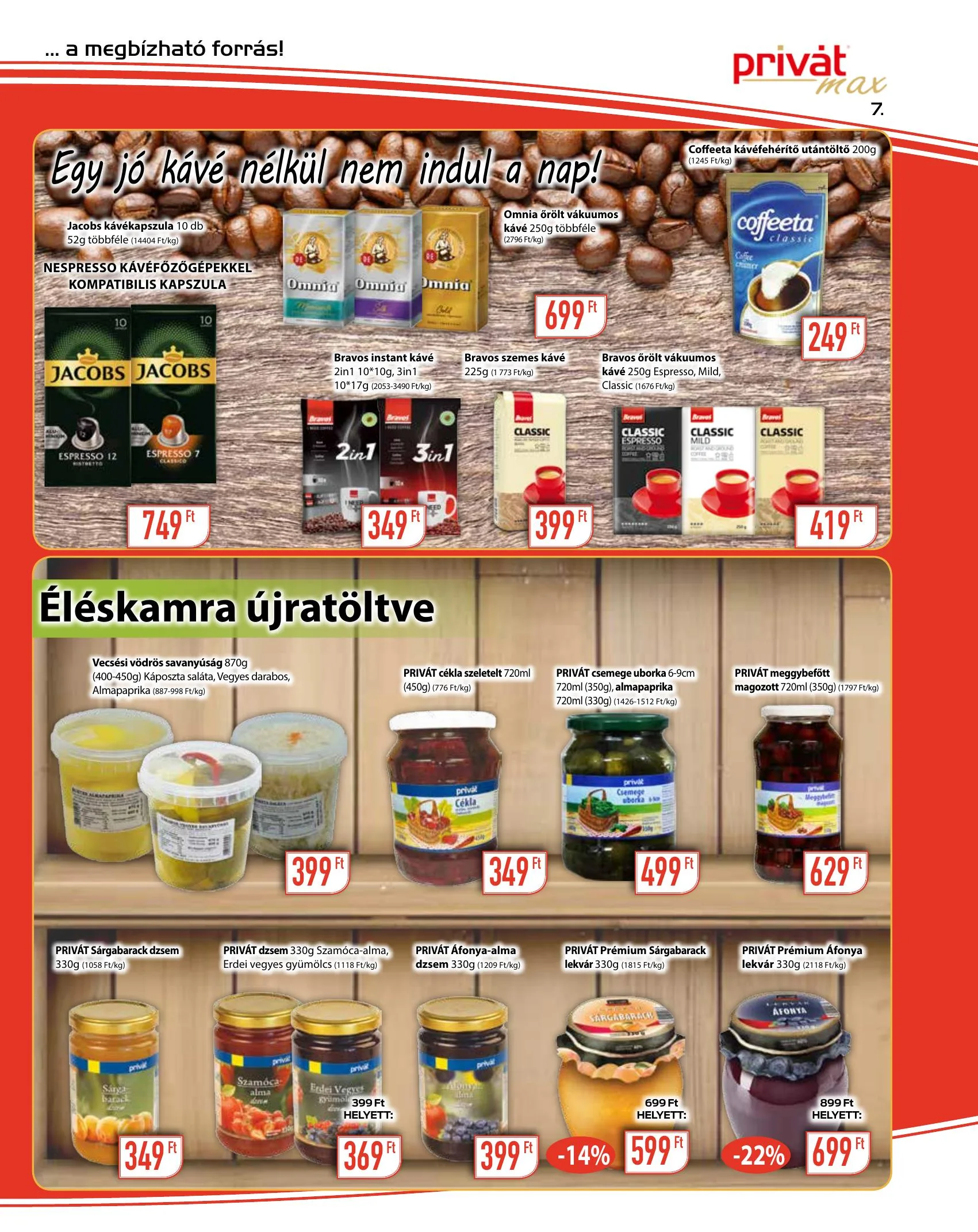Privát akciós újság Max 08.18–08.28 – 7. oldal