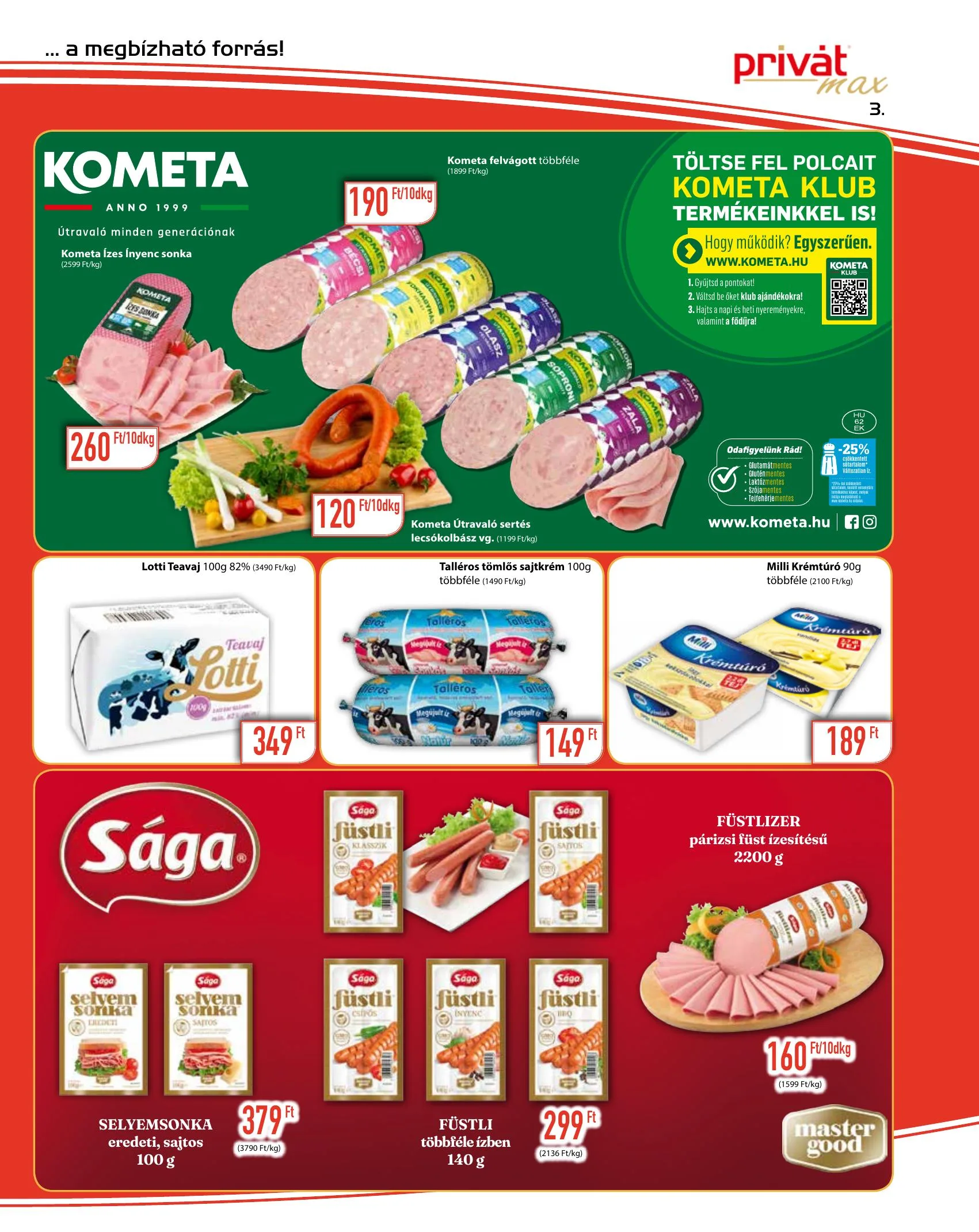 Privát akciós újság Max 09.15–09.26 – 3. oldal