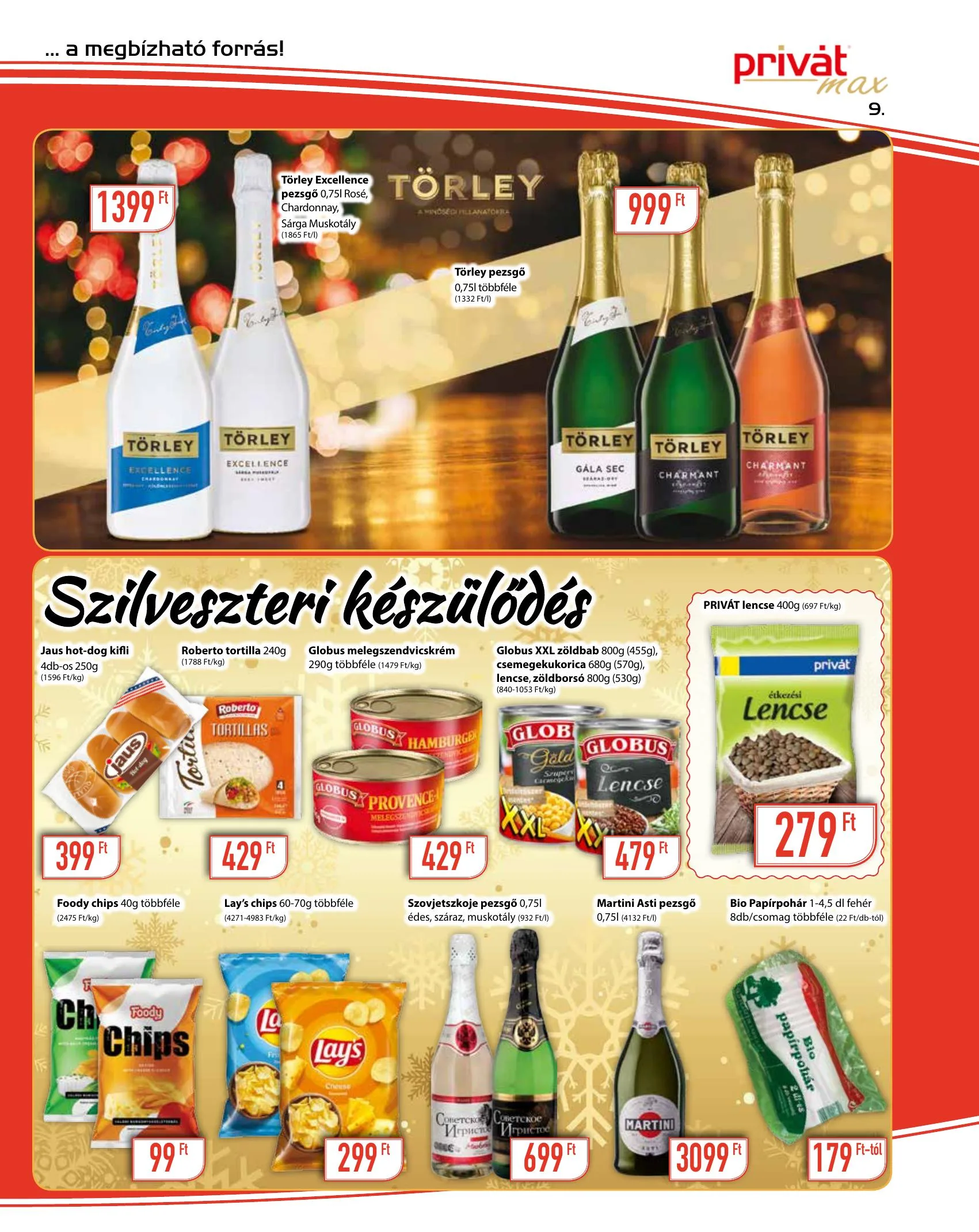 Privát akciós újság Max 12.15–12.31 – 9. oldal