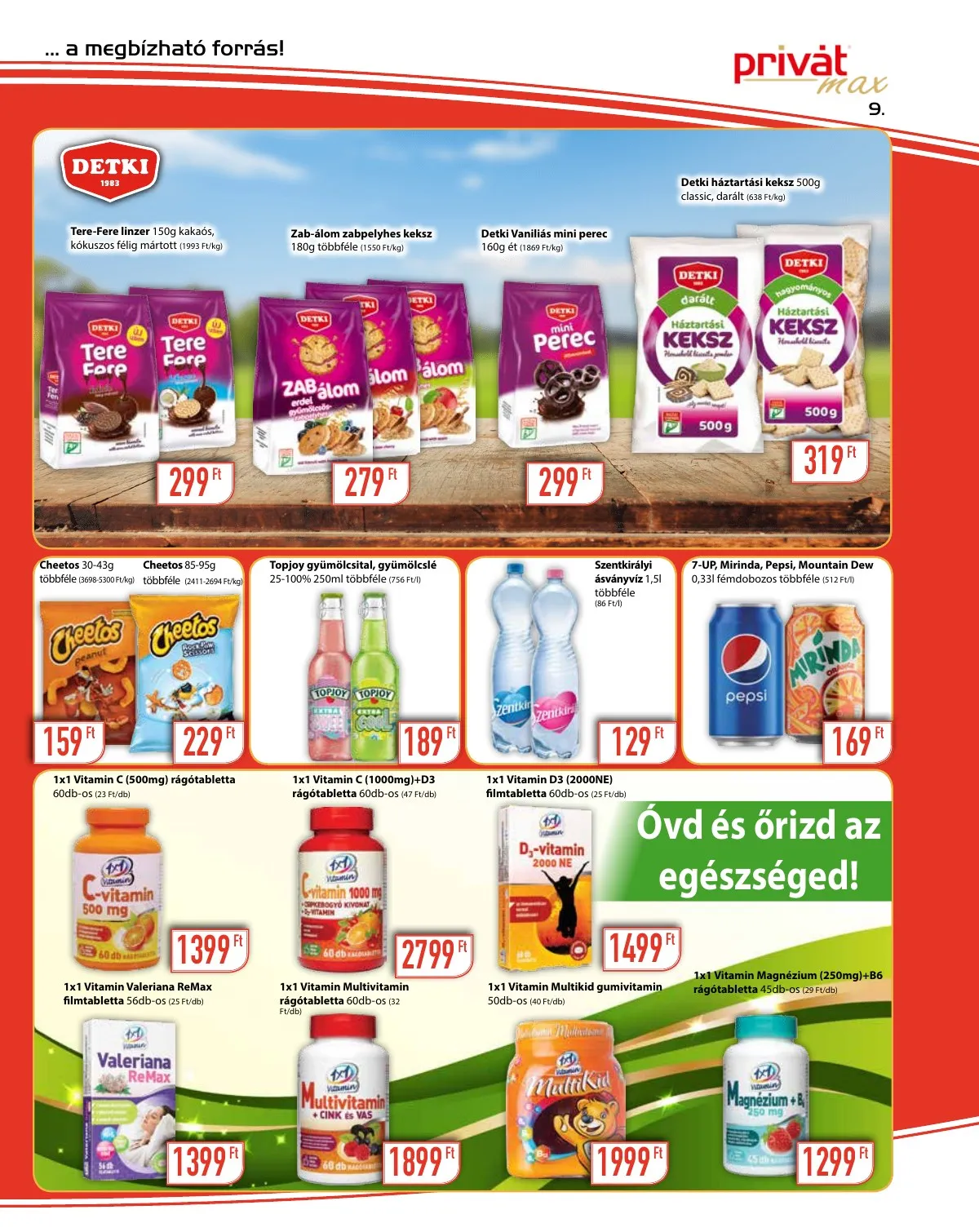 Privát akciós újság Max 02.02–02.13 – 9. oldal
