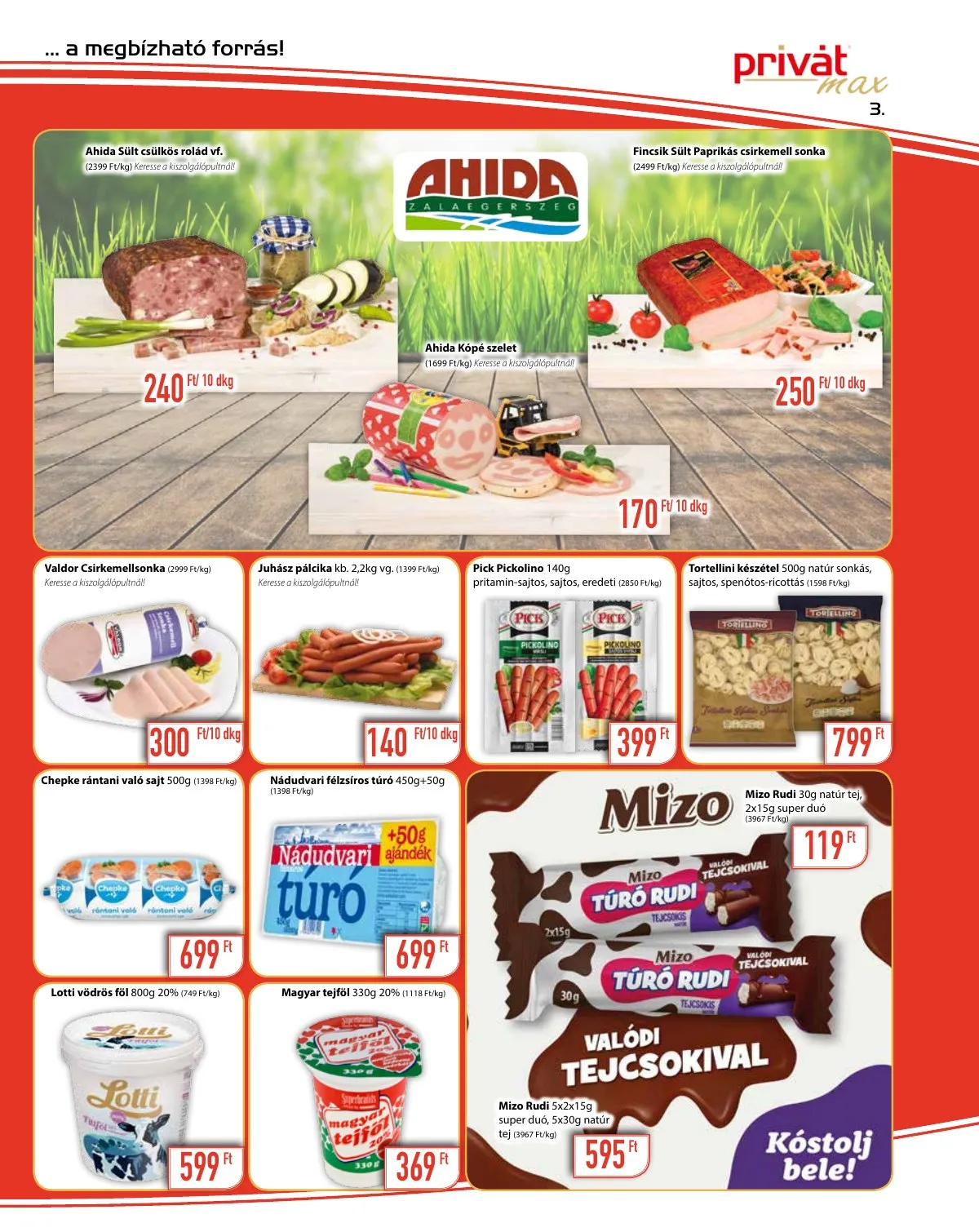 Privát akciós újság Max 02.16–02.27 – 3. oldal
