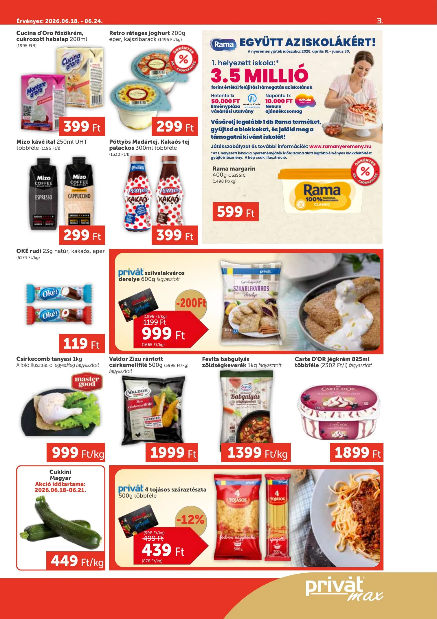 Privát akciós újság Max 06.18–06.24 – 3. oldal