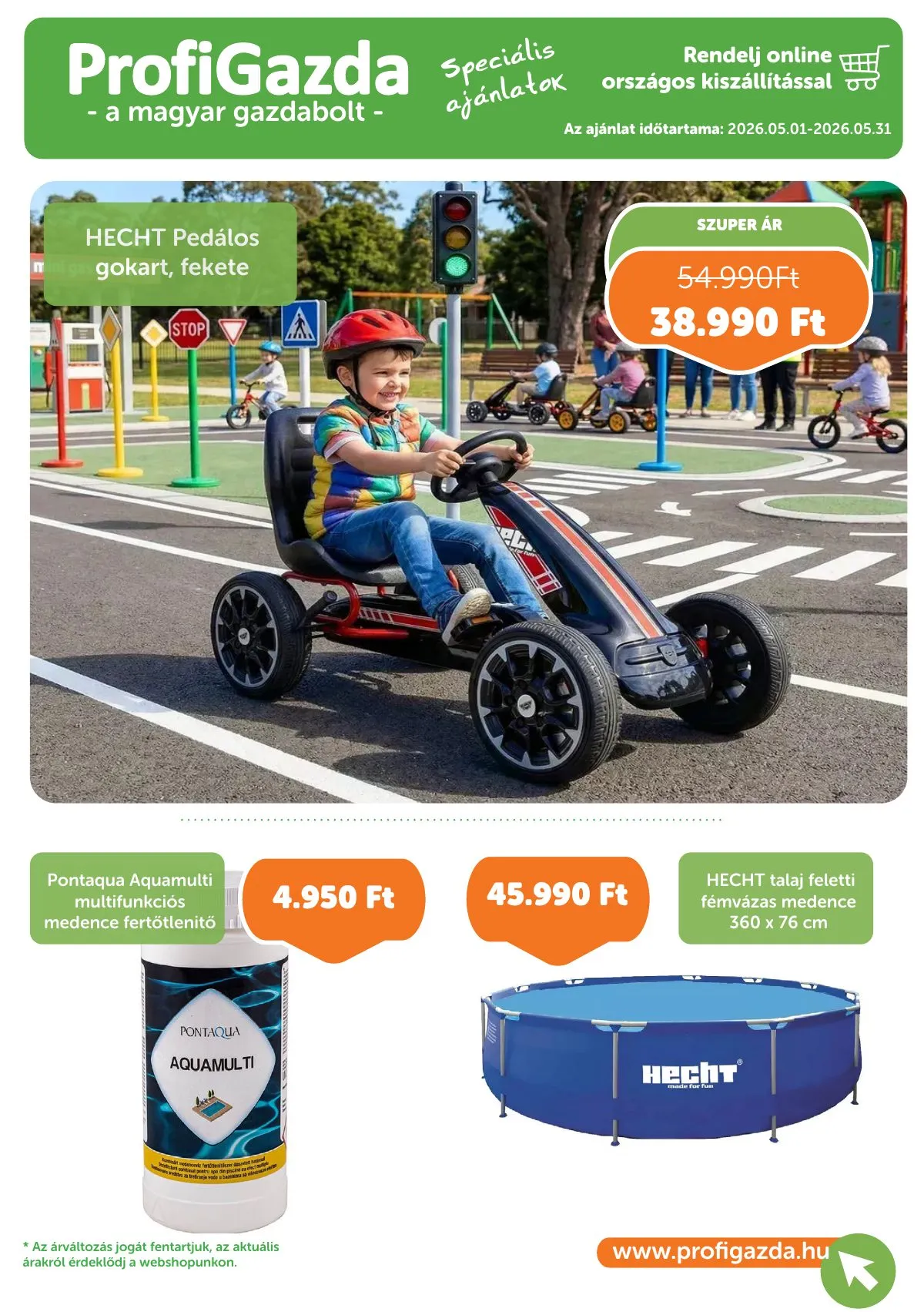 Profigazda akciós újság 05.01–05.31