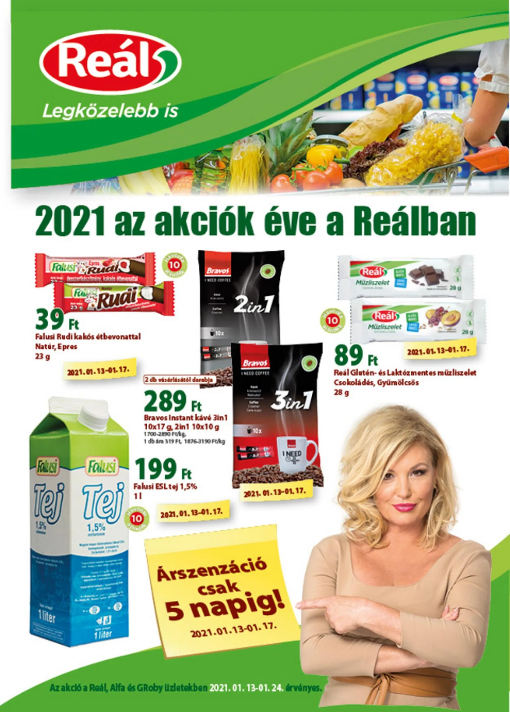 Reál akciós újság 01.13–01.24