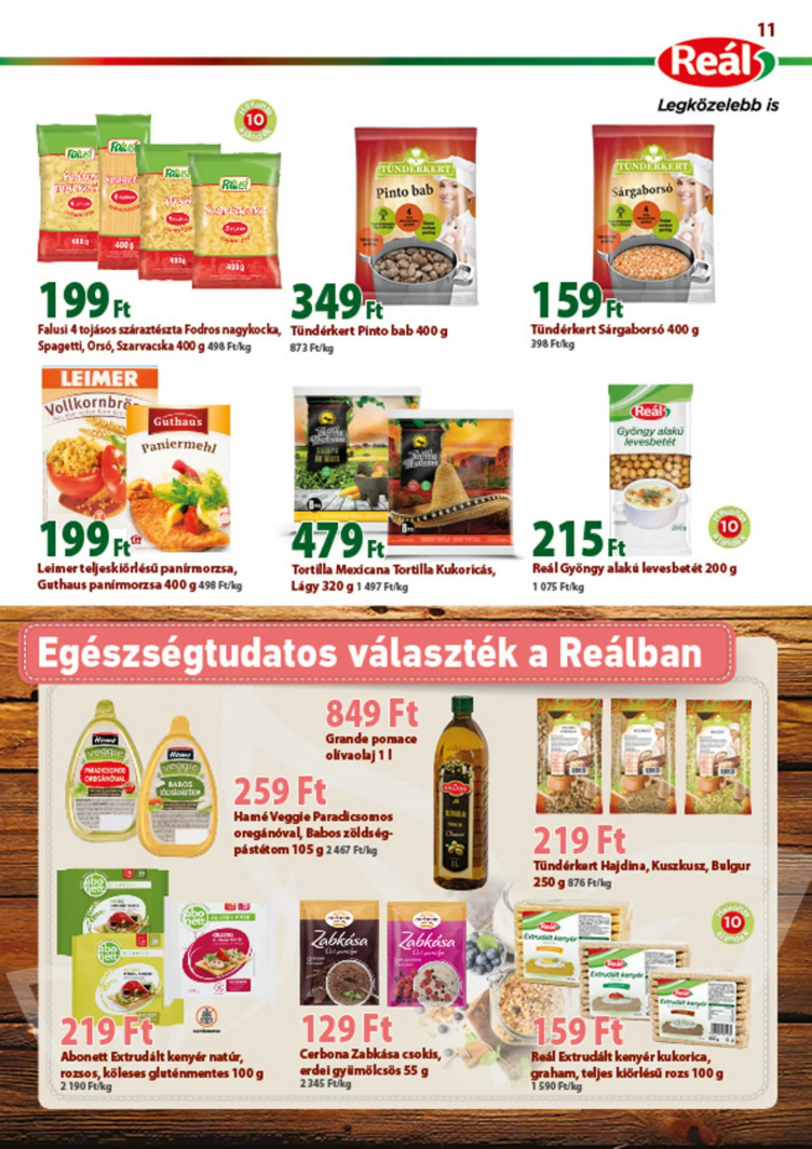 Reál akciós újság 02.03–02.14 – 11. oldal
