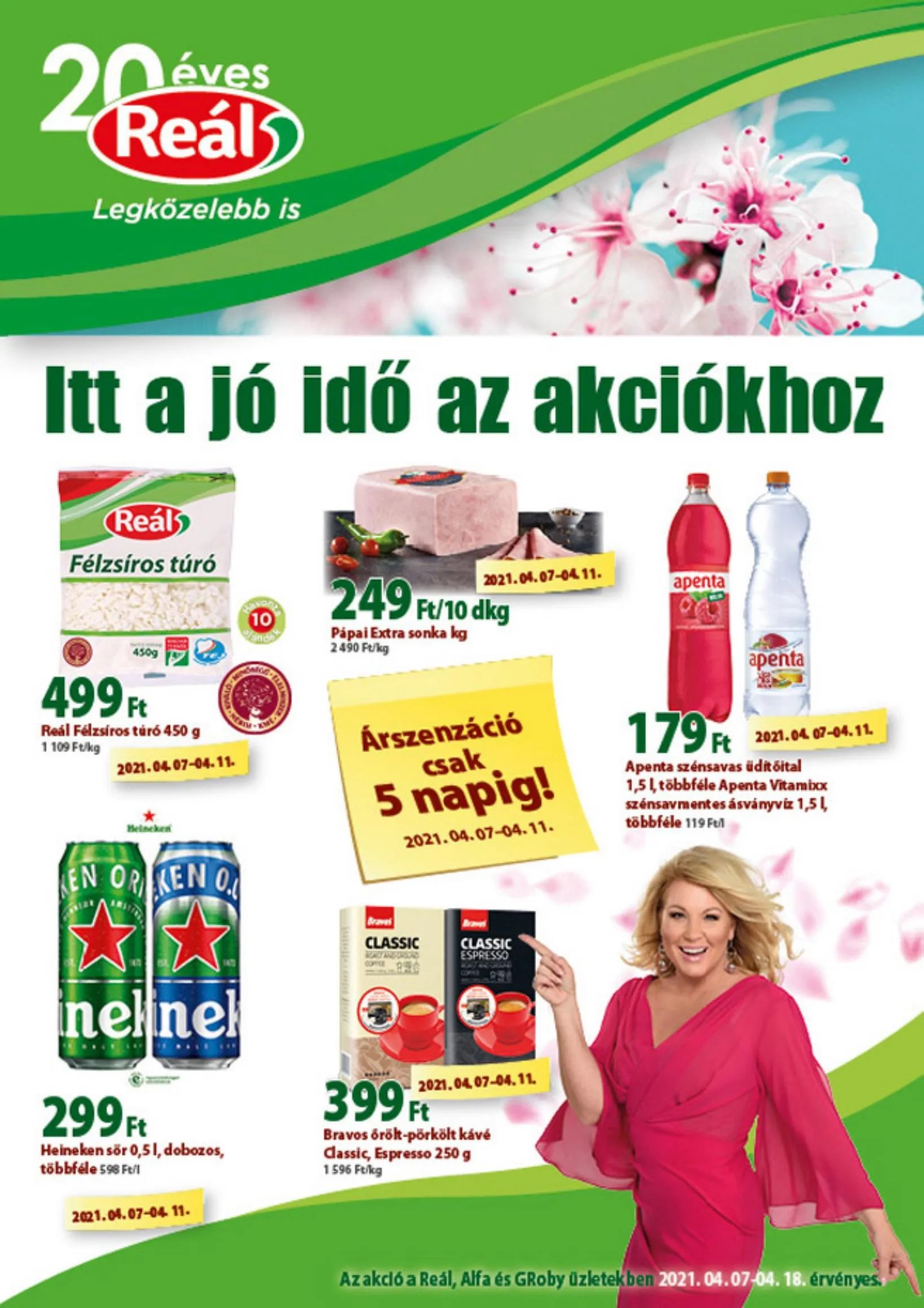 Reál akciós újság 04.07–04.18