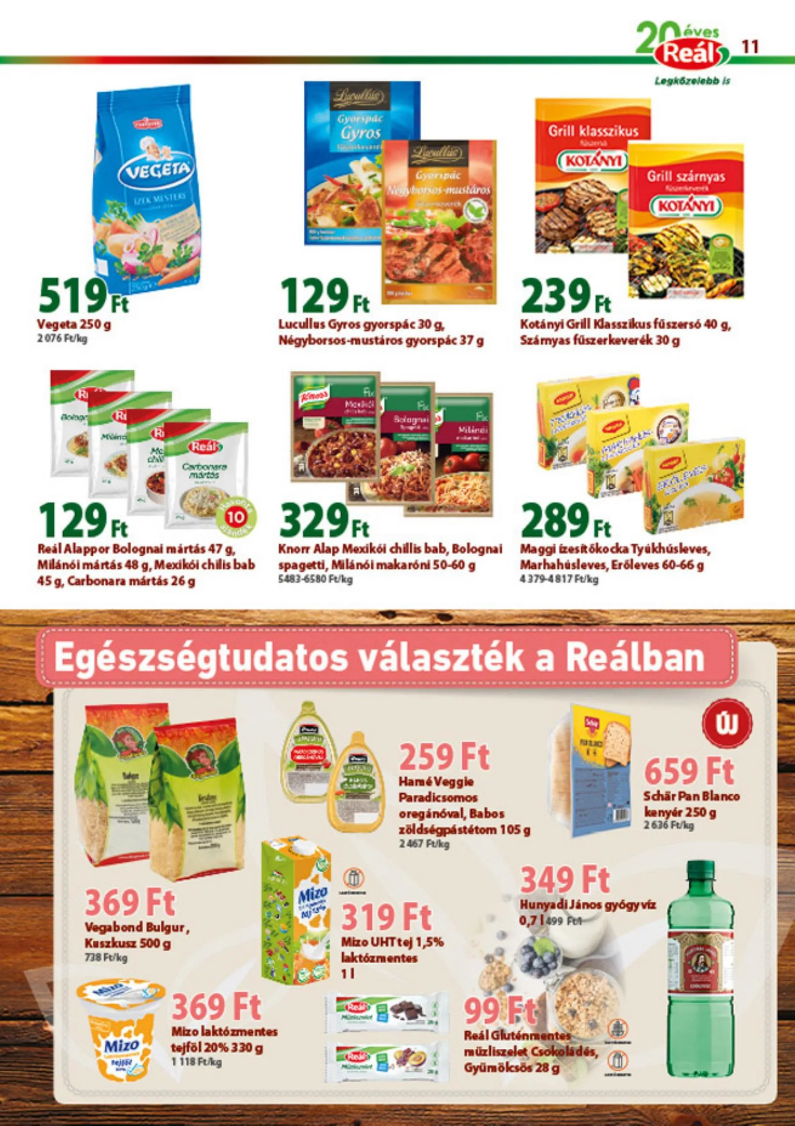 Reál akciós újság 04.07–04.18 – 11. oldal