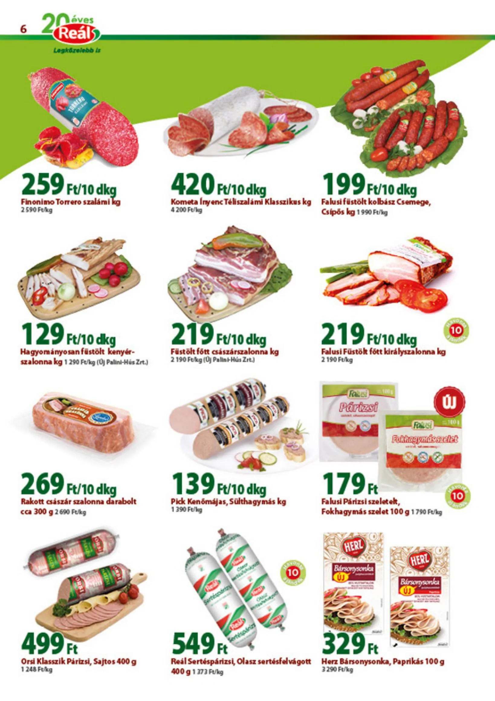 Reál akciós újság 04.07–04.18 – 6. oldal