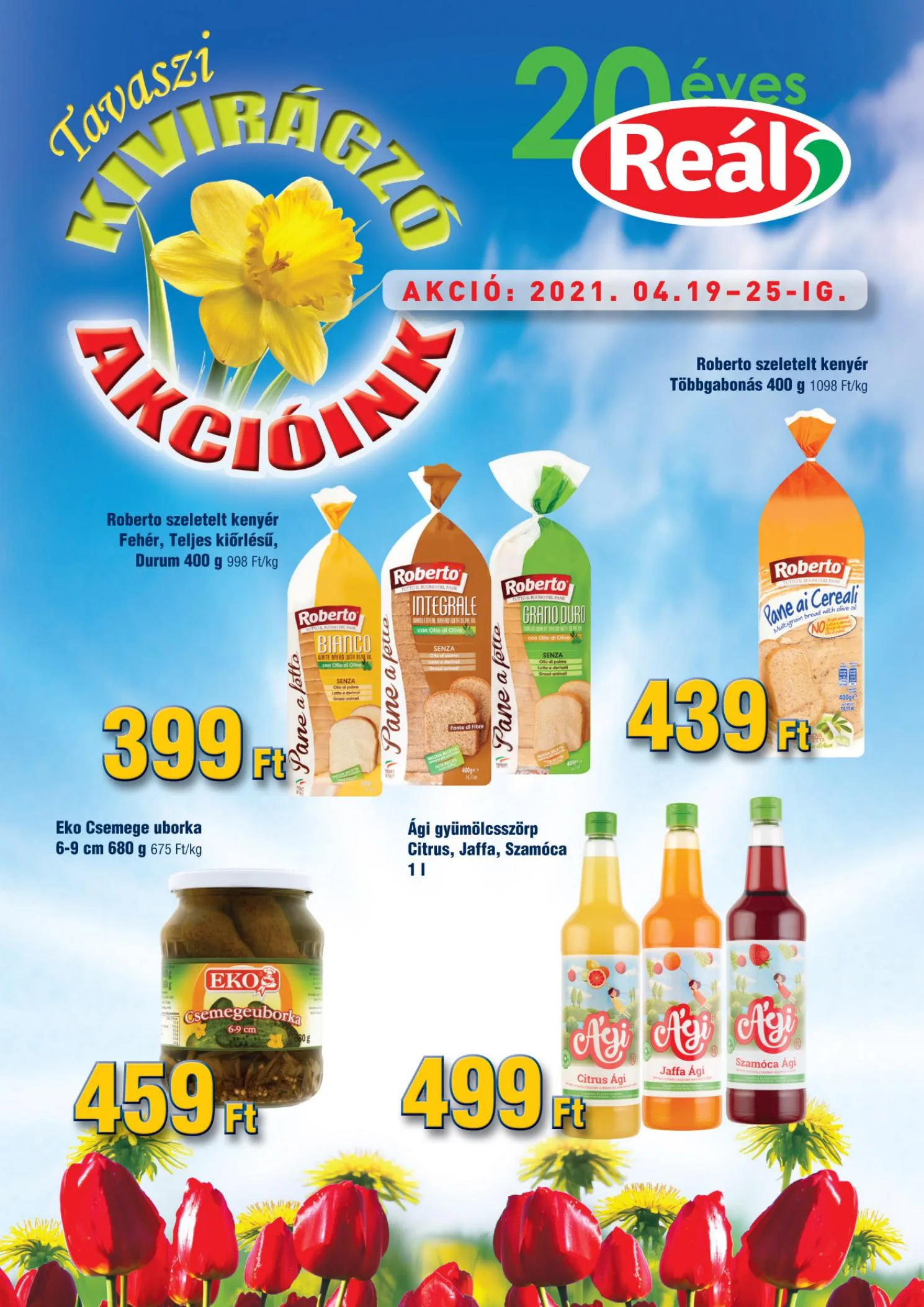Reál akciós újság 04.19–04.25