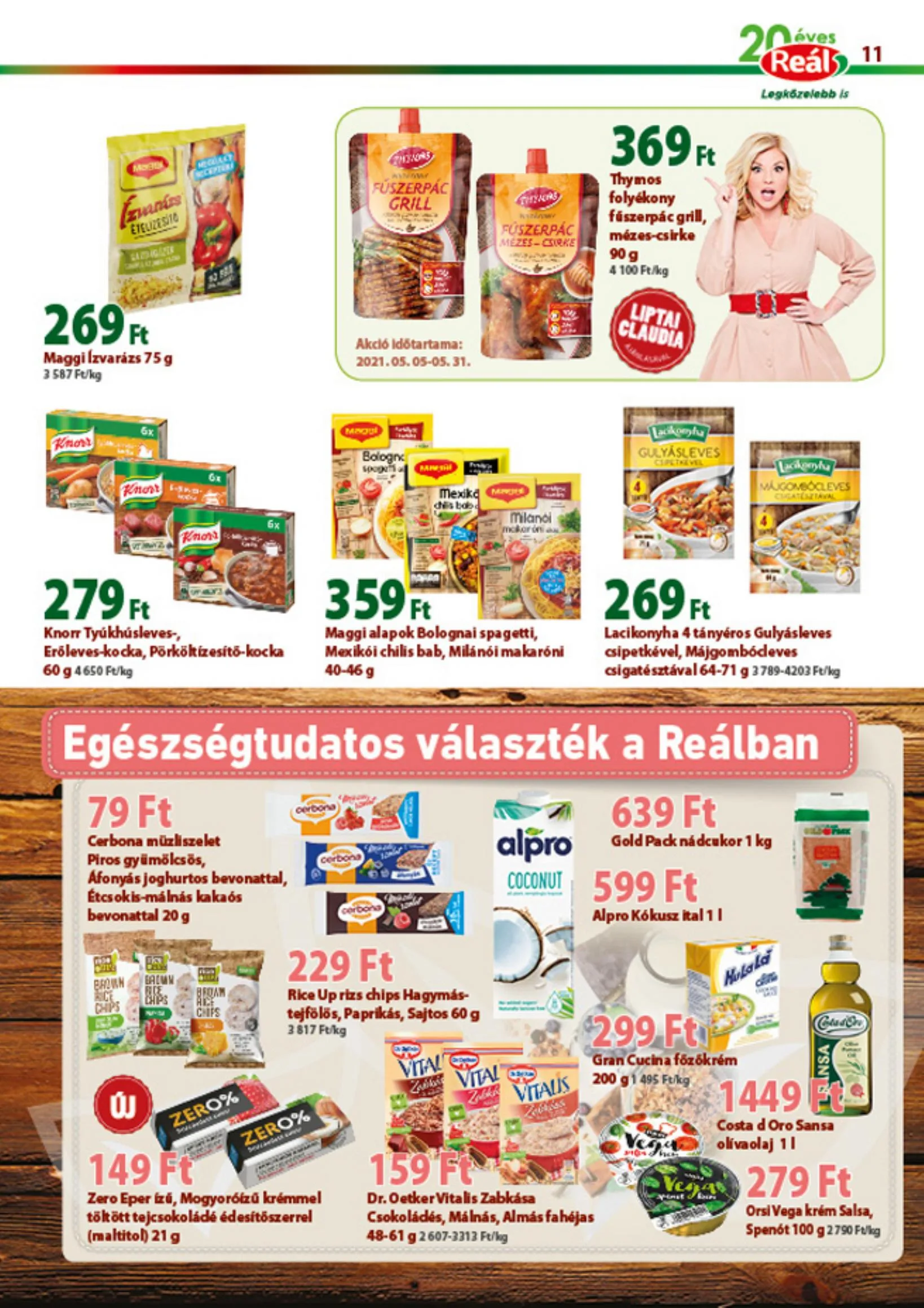 Reál akciós újság 05.05–05.16 – 11. oldal