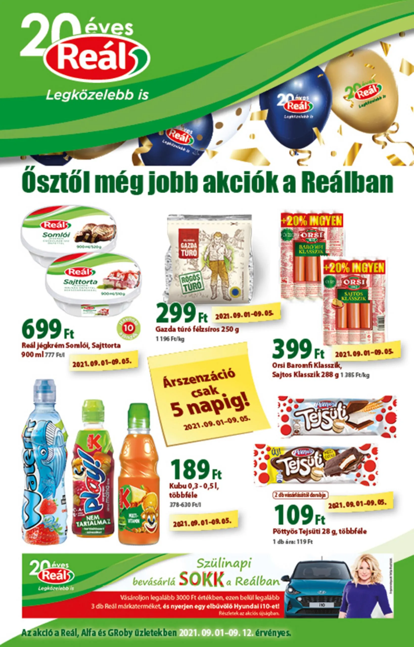 Reál akciós újság 09.01–09.12