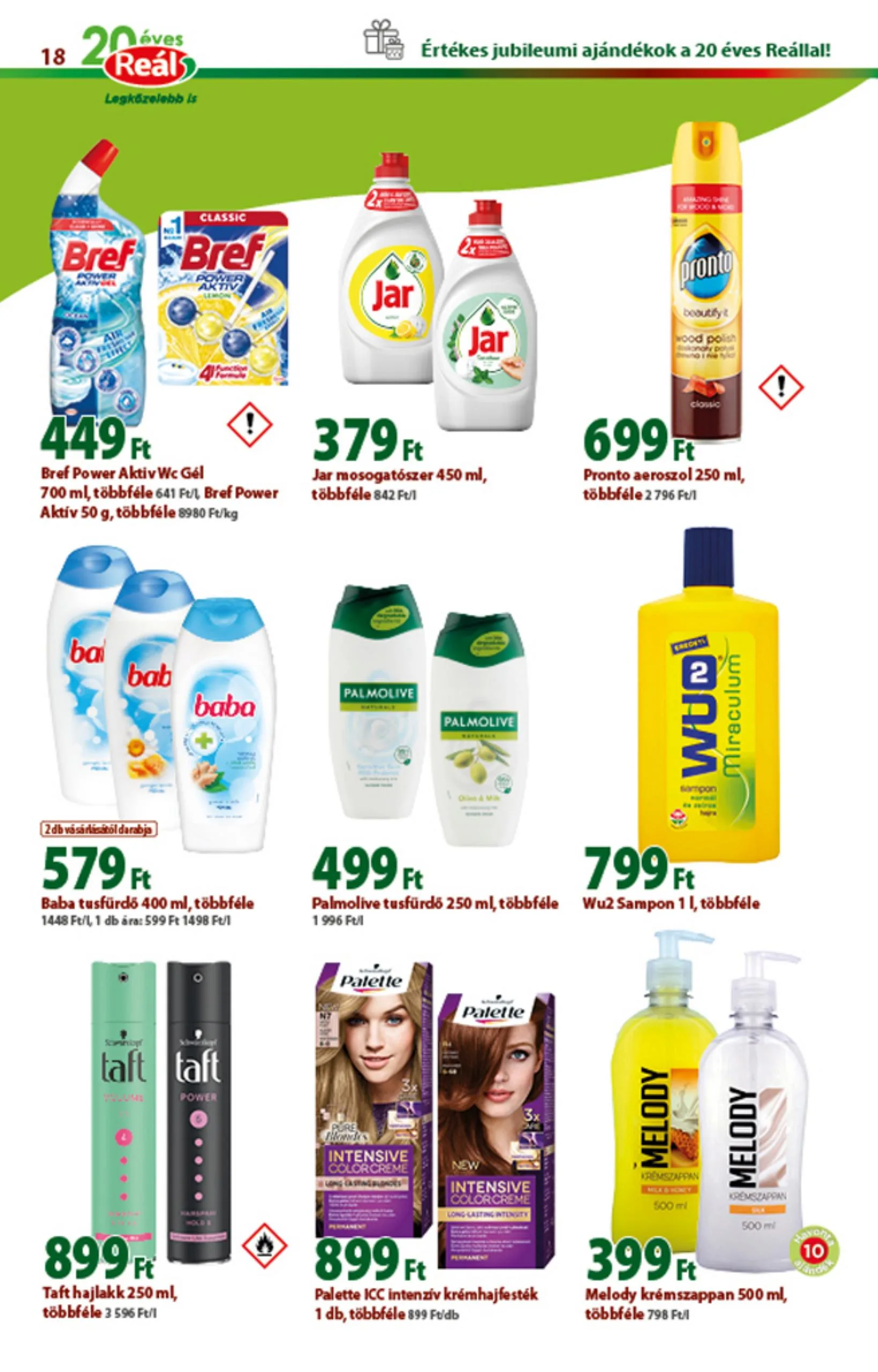 Reál akciós újság 09.01–09.12 – 18. oldal