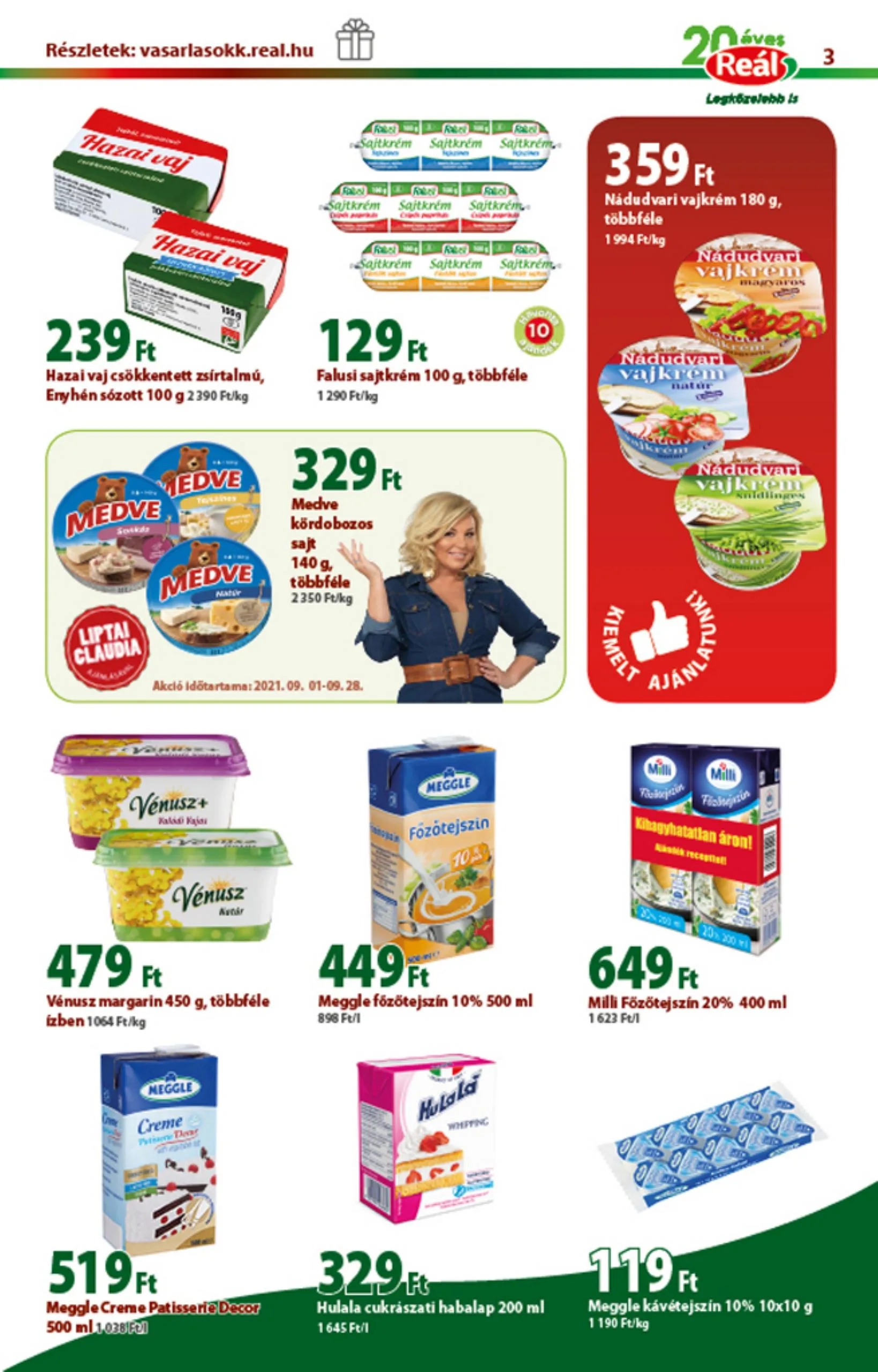 Reál akciós újság 09.01–09.12 – 3. oldal