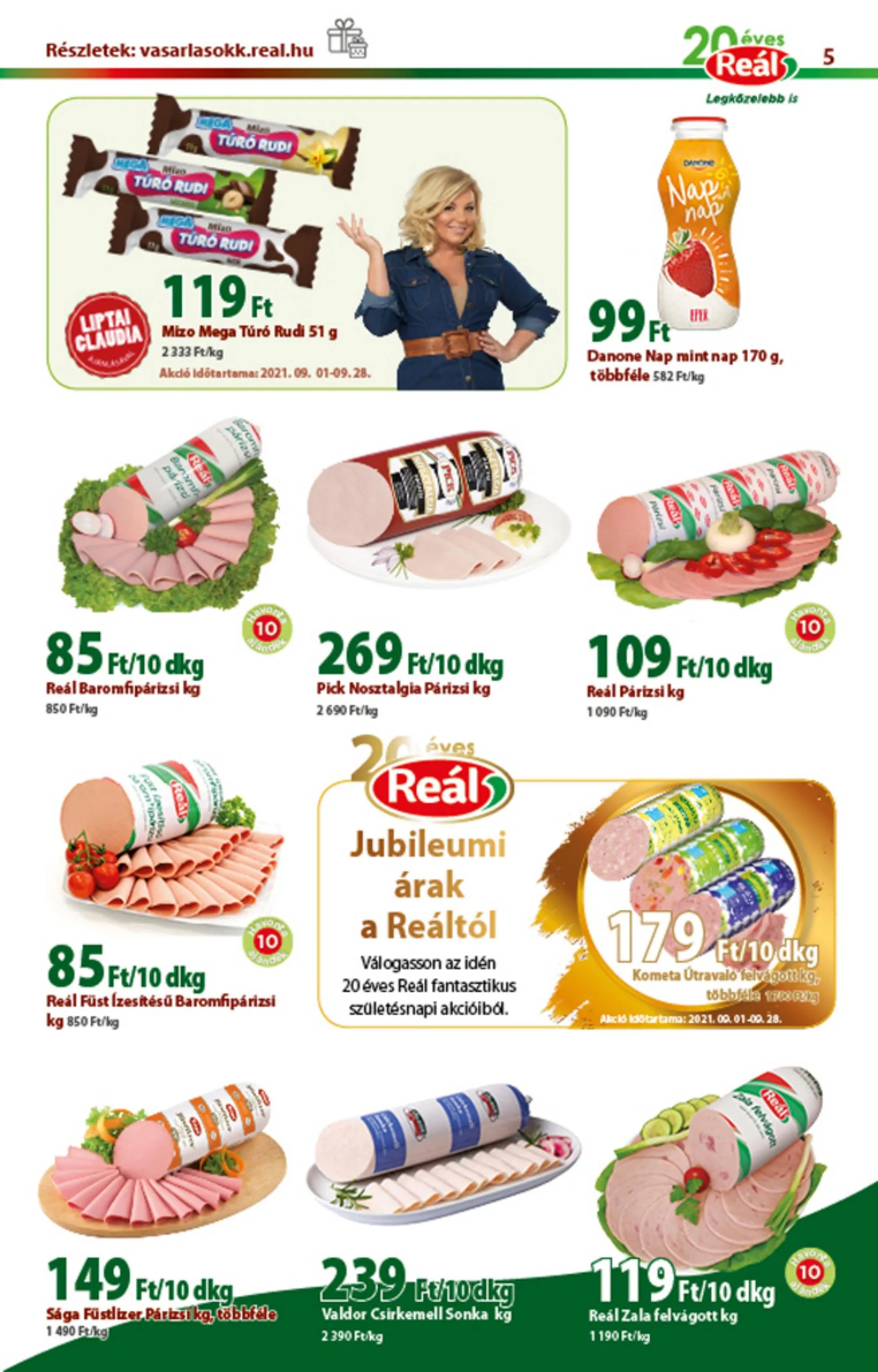 Reál akciós újság 09.01–09.12 – 5. oldal