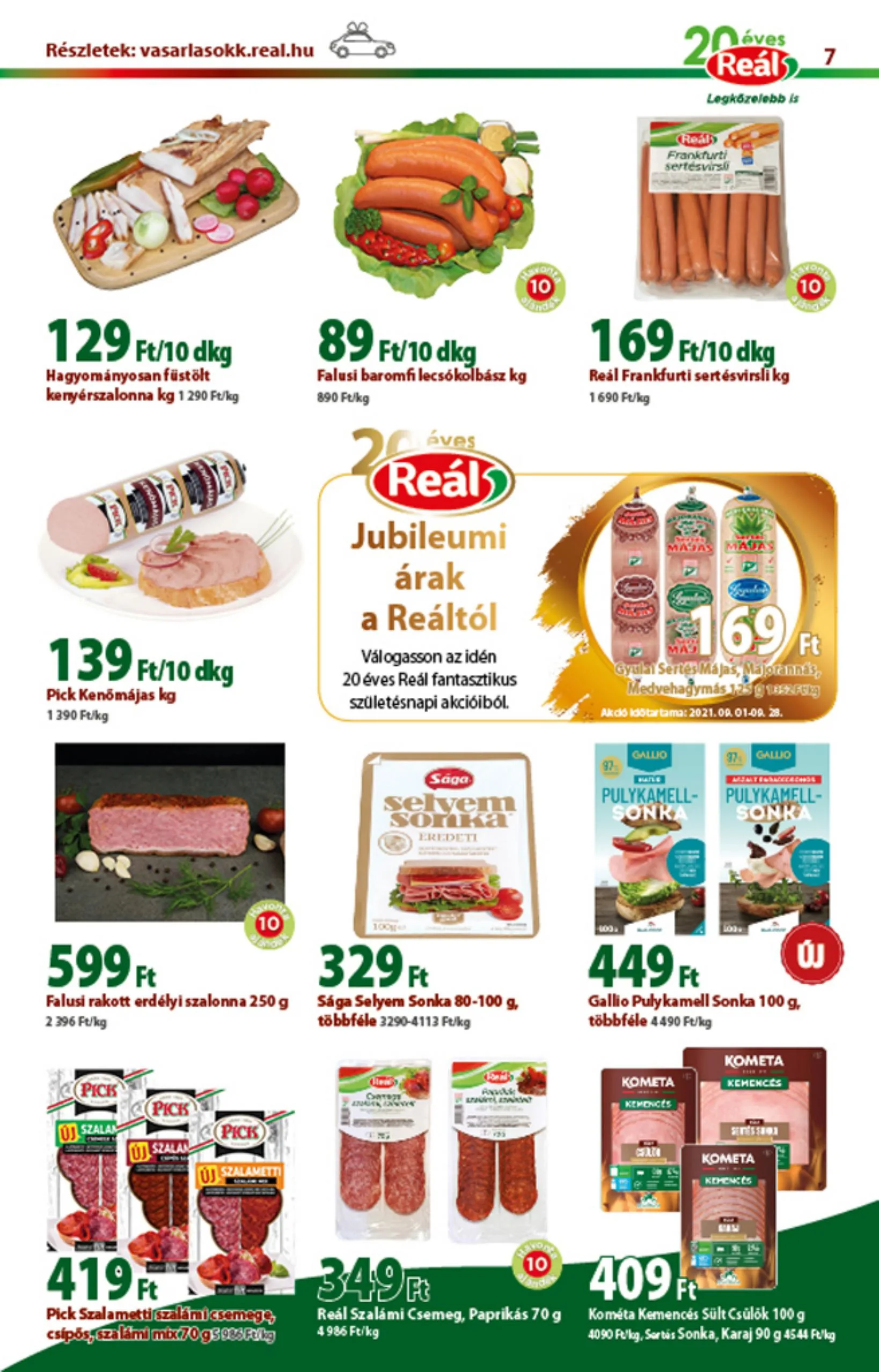 Reál akciós újság 09.01–09.12 – 7. oldal