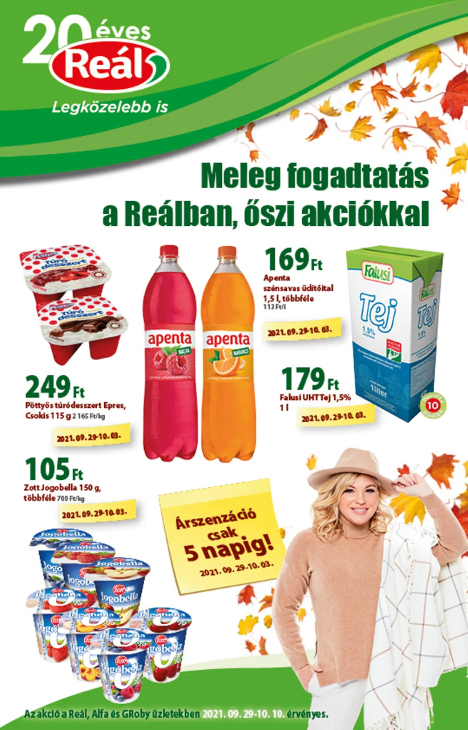 Reál akciós újság 09.29–10.10