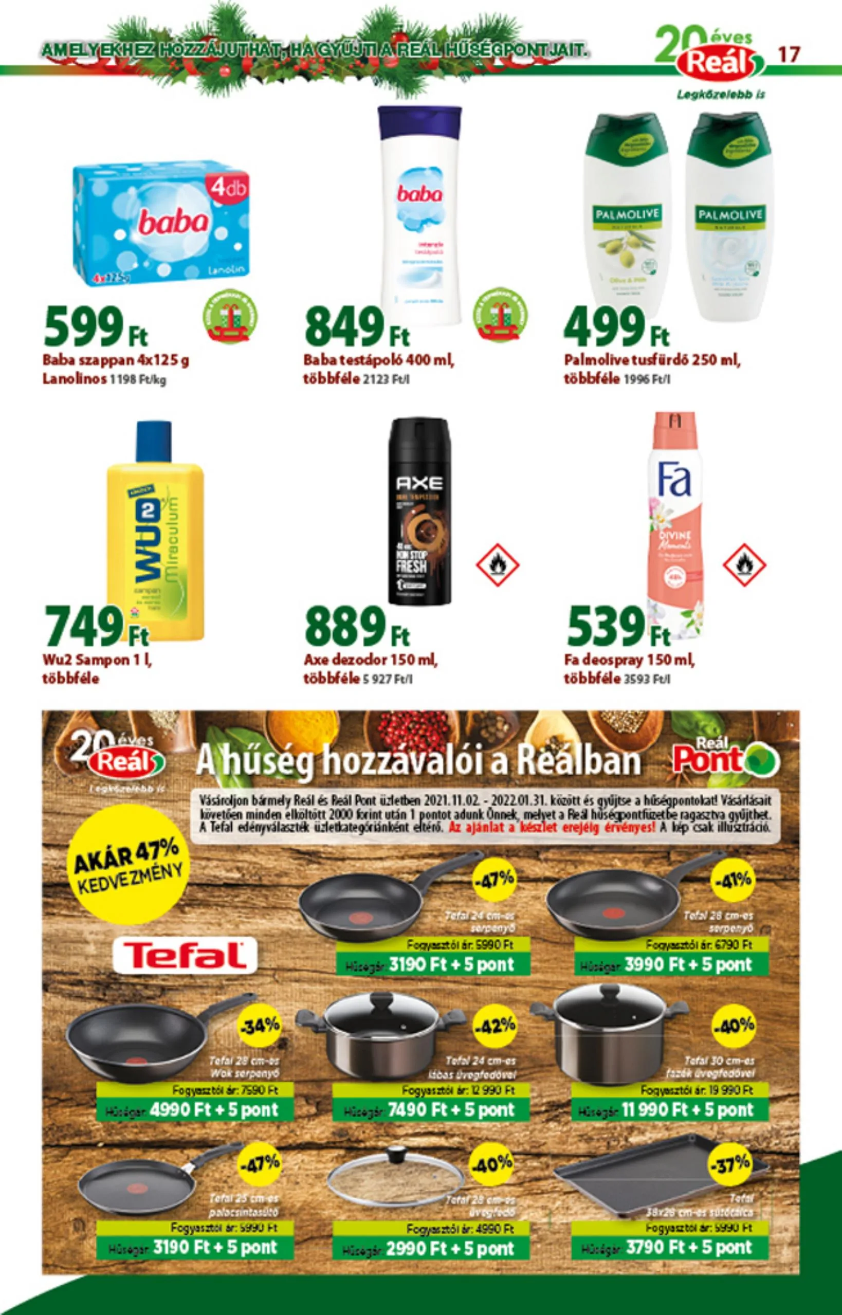 Reál akciós újság 12.01–12.12 – 17. oldal