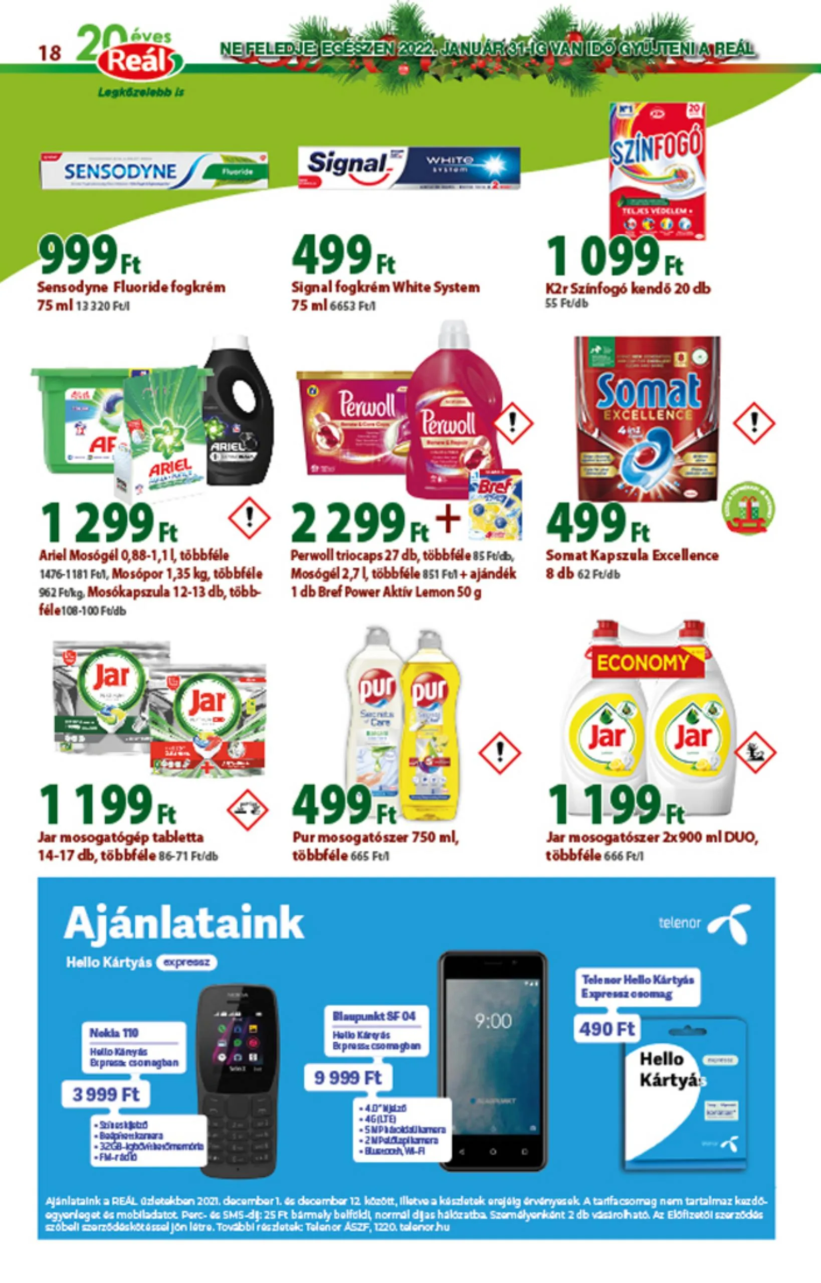 Reál akciós újság 12.01–12.12 – 18. oldal