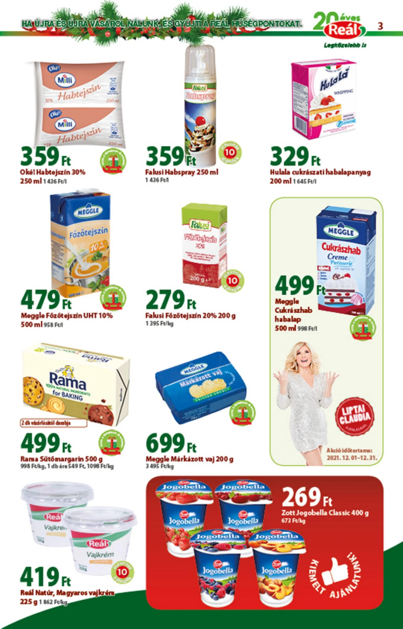 Reál akciós újság 12.01–12.12 – 3. oldal