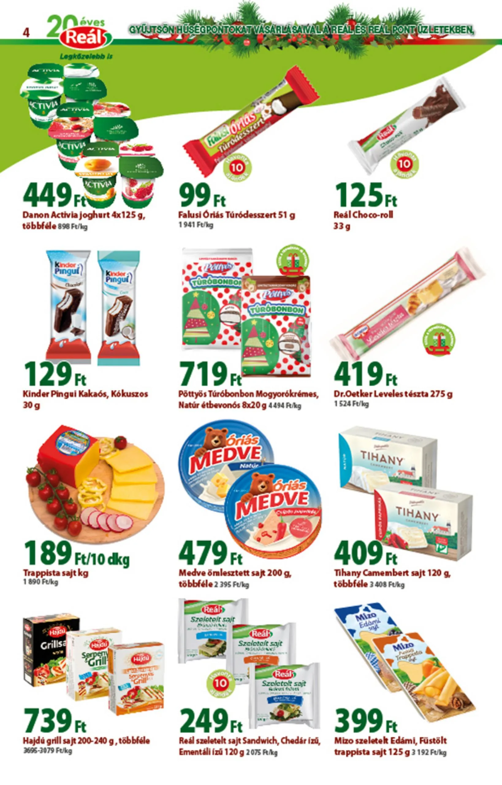 Reál akciós újság 12.01–12.12 – 4. oldal