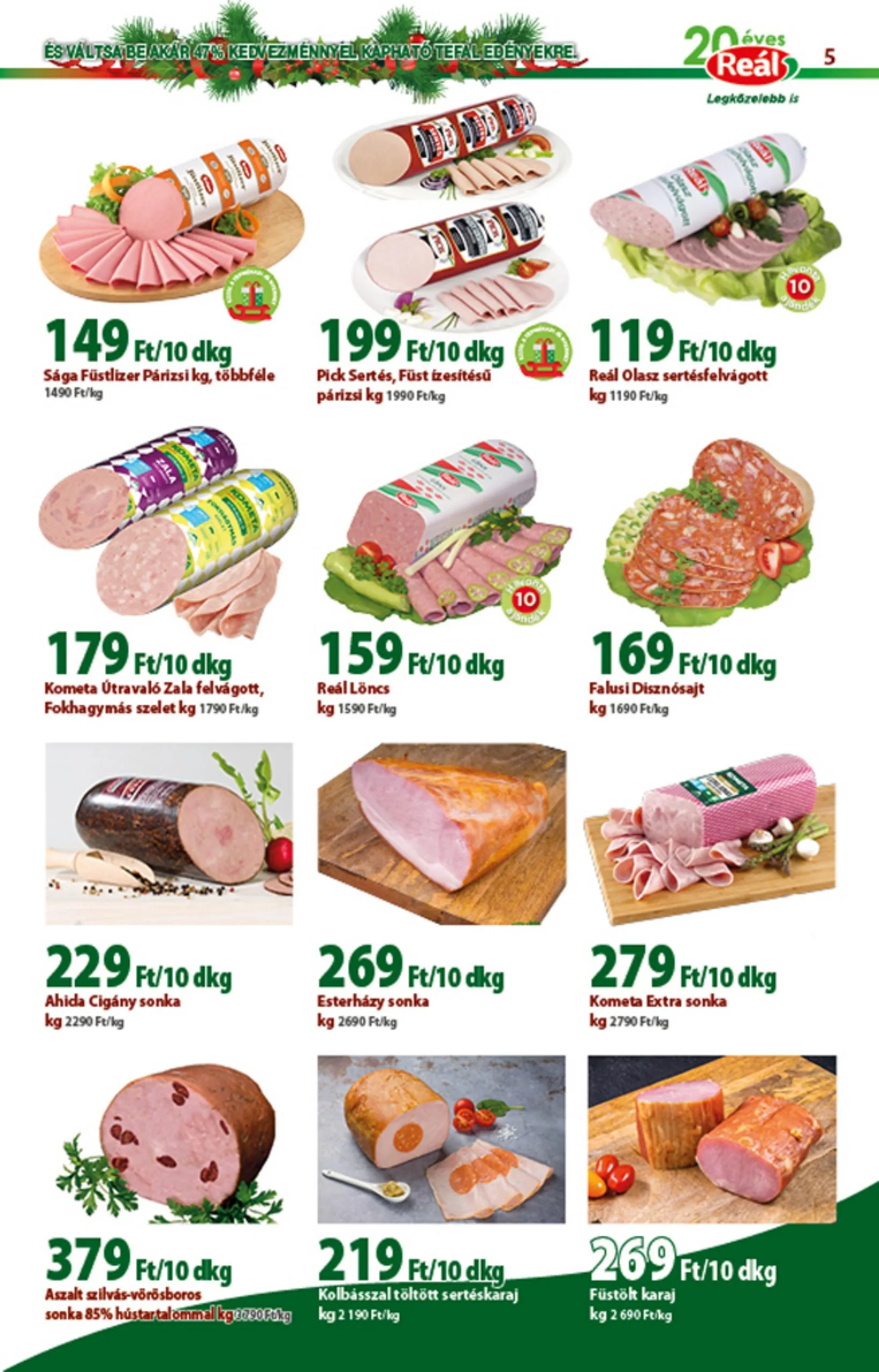 Reál akciós újság 12.01–12.12 – 5. oldal