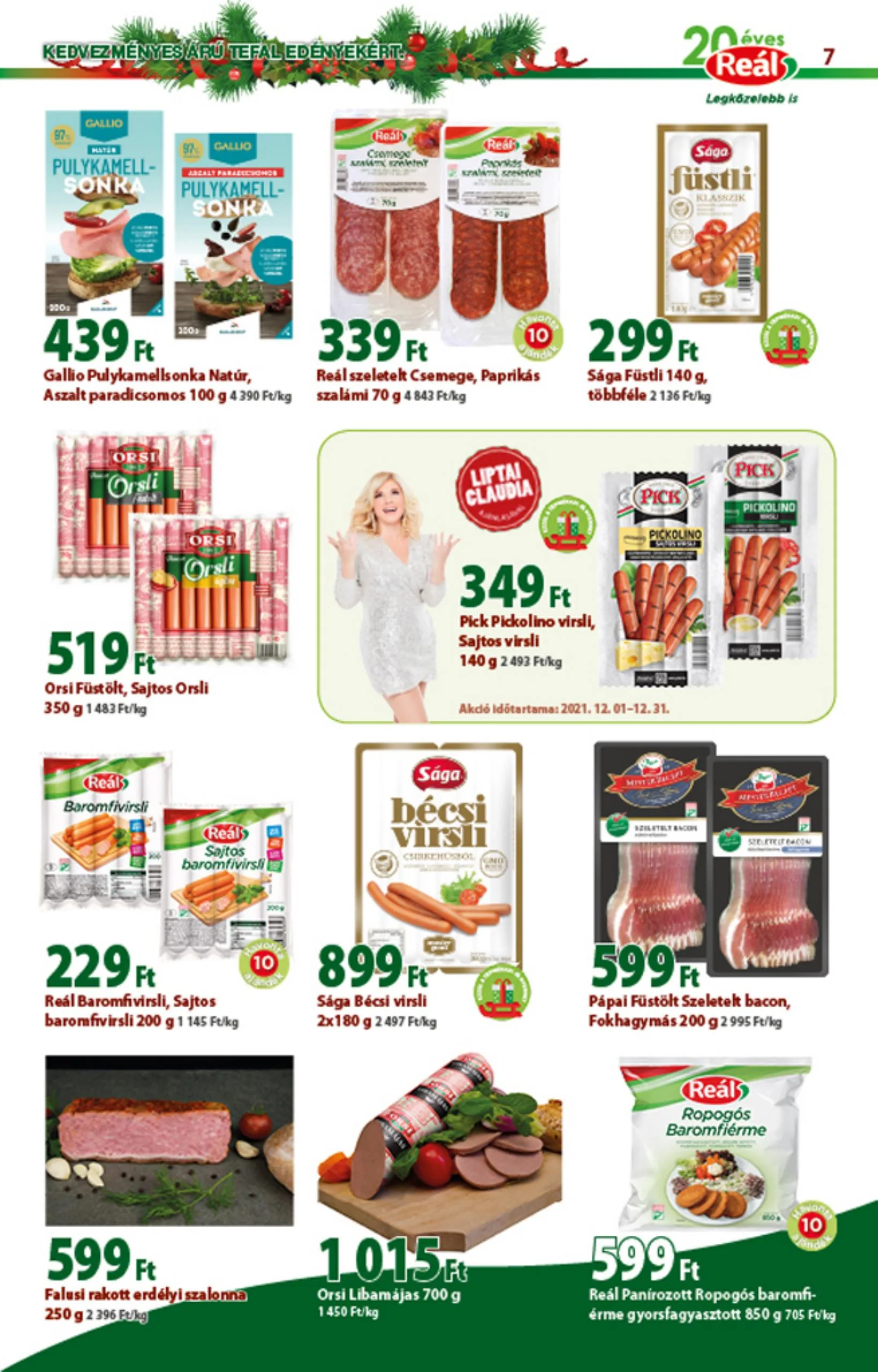 Reál akciós újság 12.01–12.12 – 7. oldal