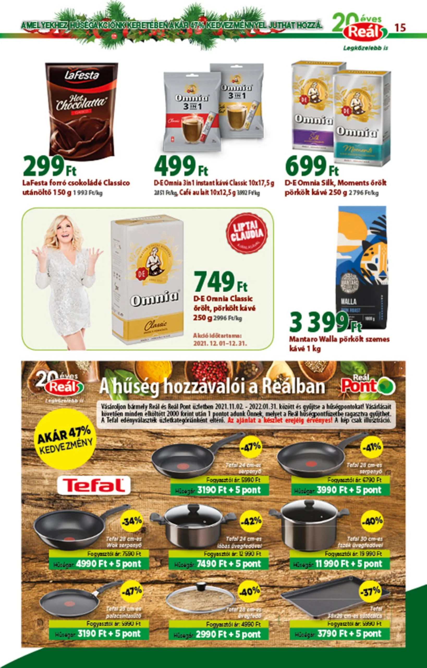 Reál akciós újság 12.15–12.24 – 15. oldal