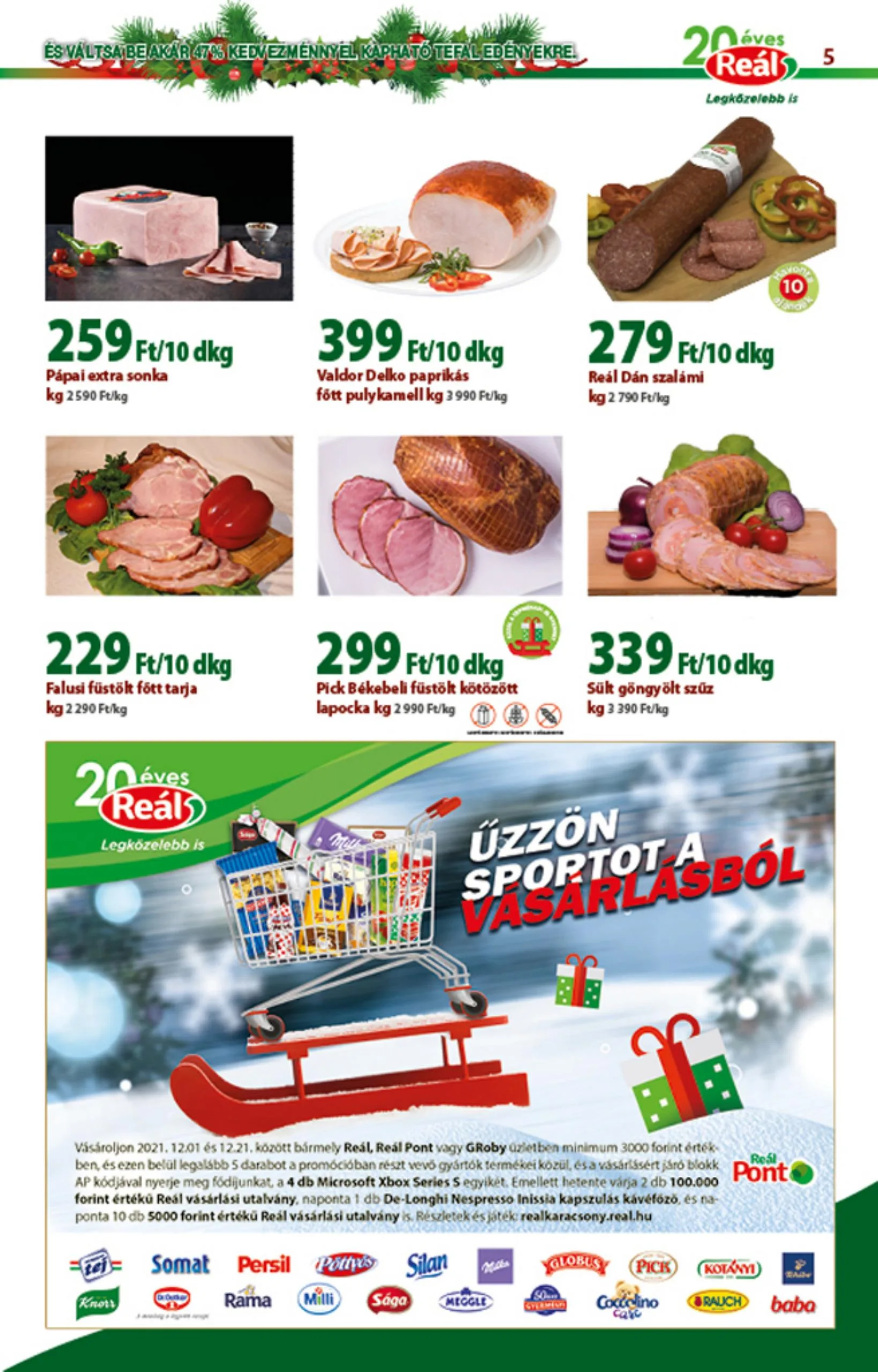 Reál akciós újság 12.15–12.24 – 5. oldal
