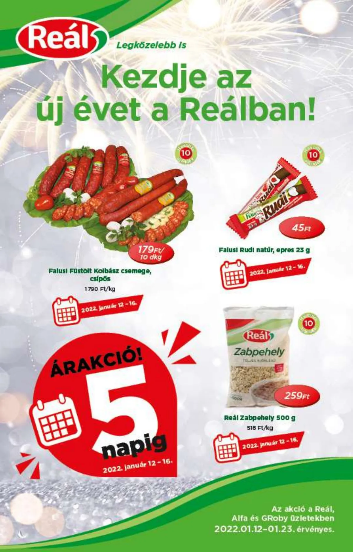 Reál akciós újság 01.12–01.12