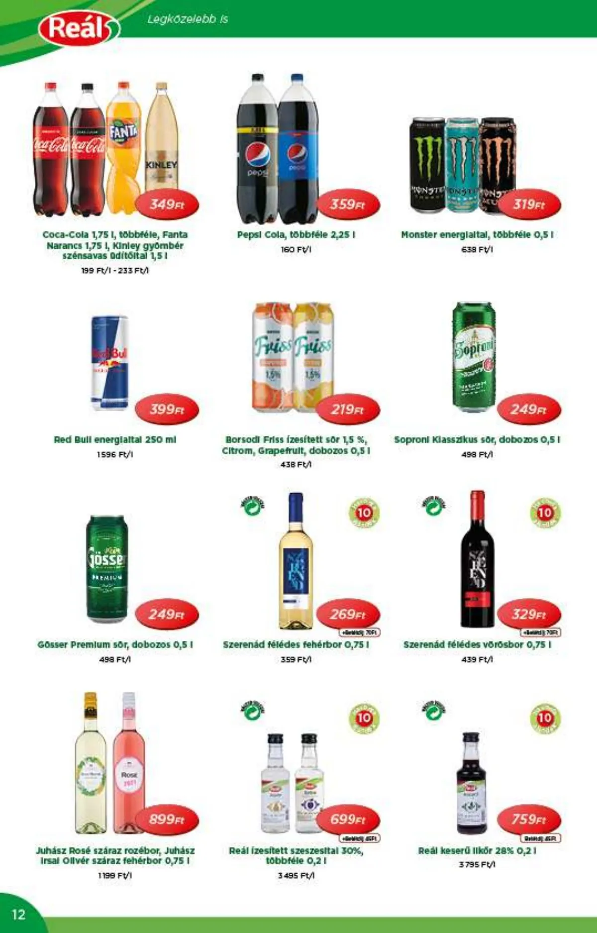 Reál akciós újság 01.12–01.12 – 12. oldal