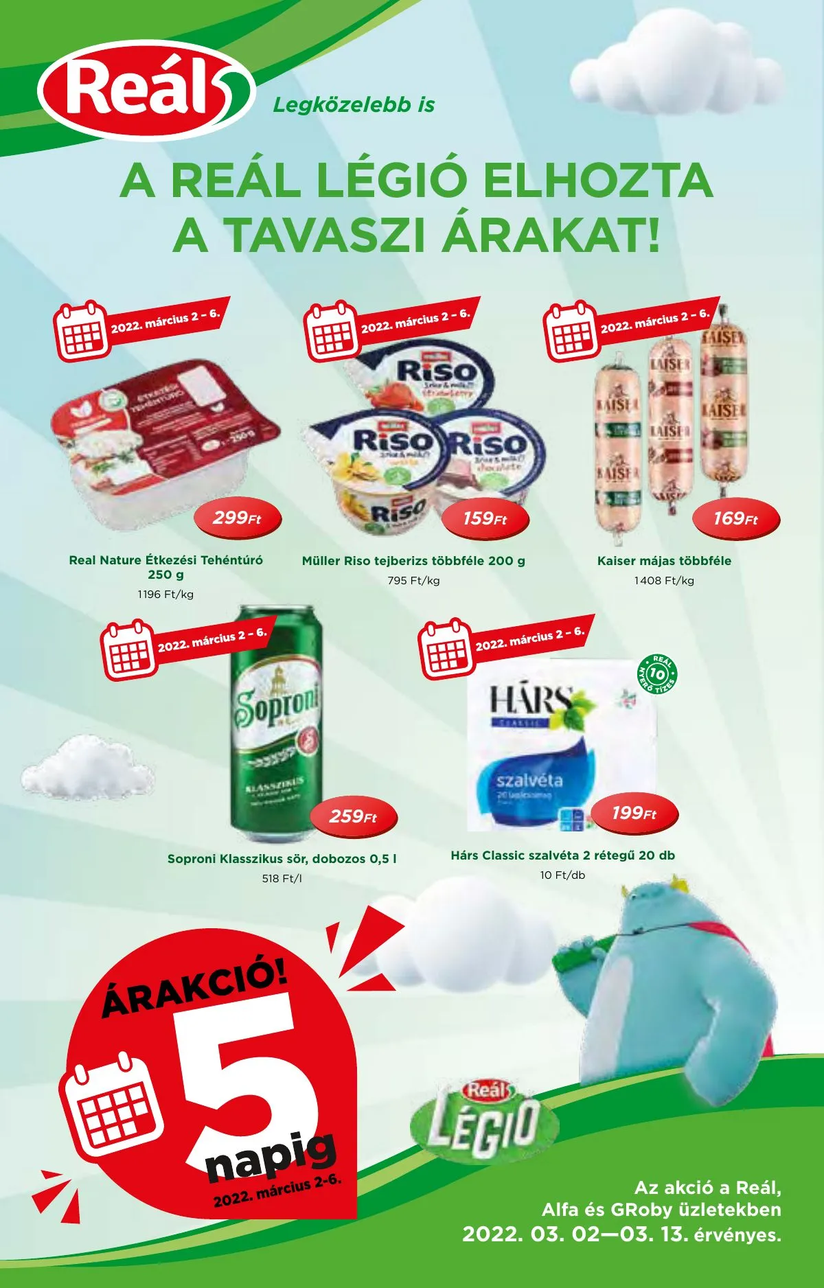 Reál akciós újság 03.02–03.13