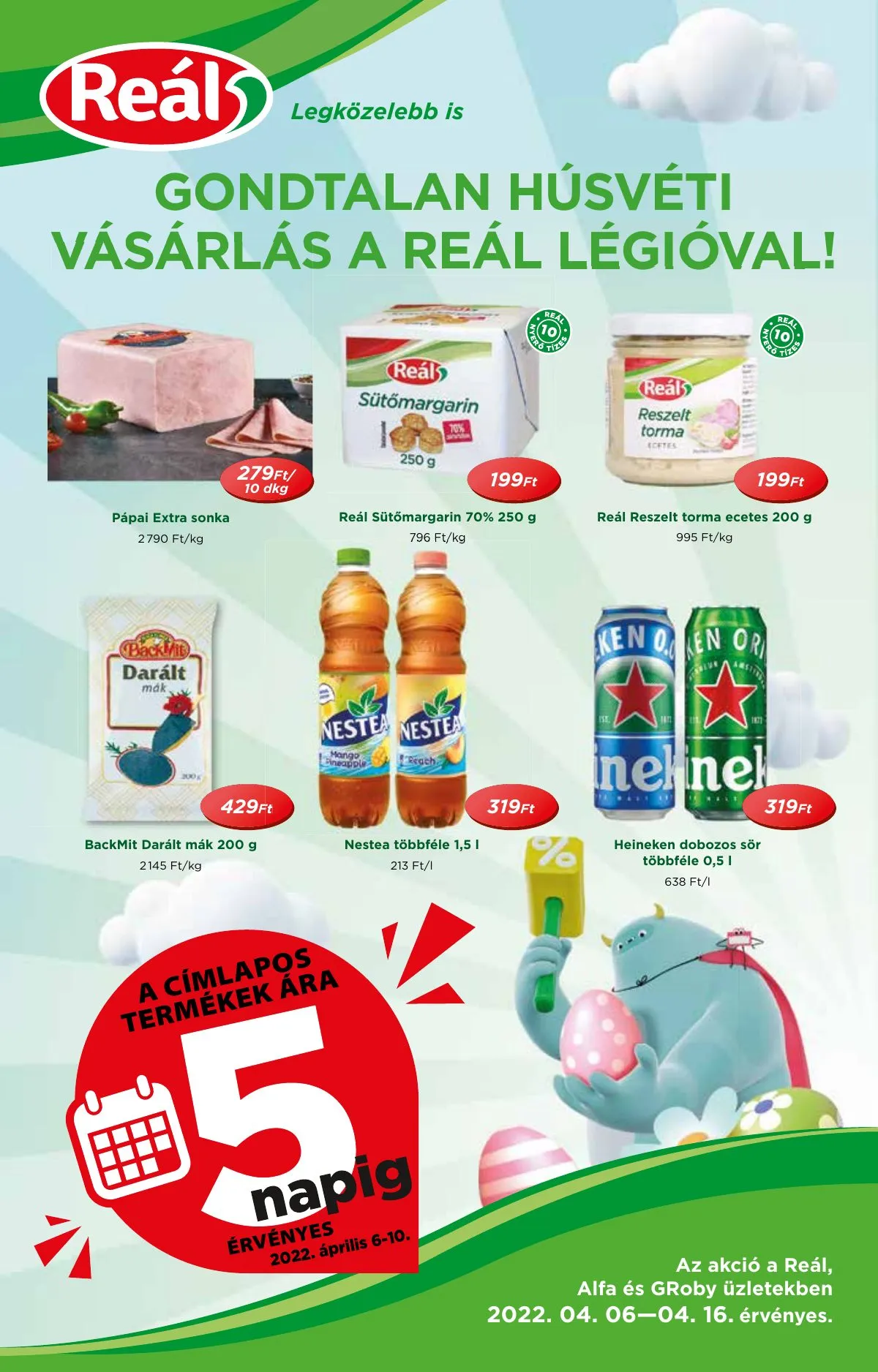 Reál akciós újság 04.06–04.16