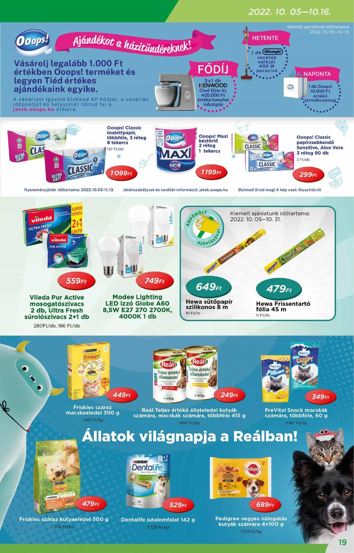 Reál akciós újság 10.05–10.16 – 19. oldal