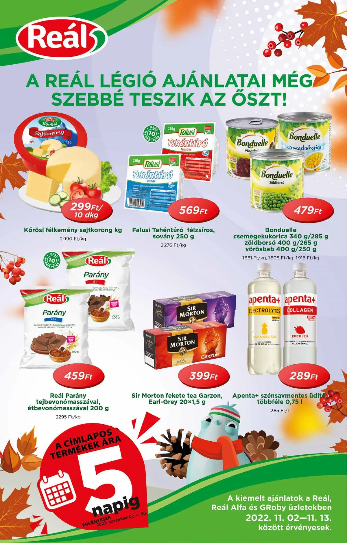 Reál akciós újság 11.02–11.13
