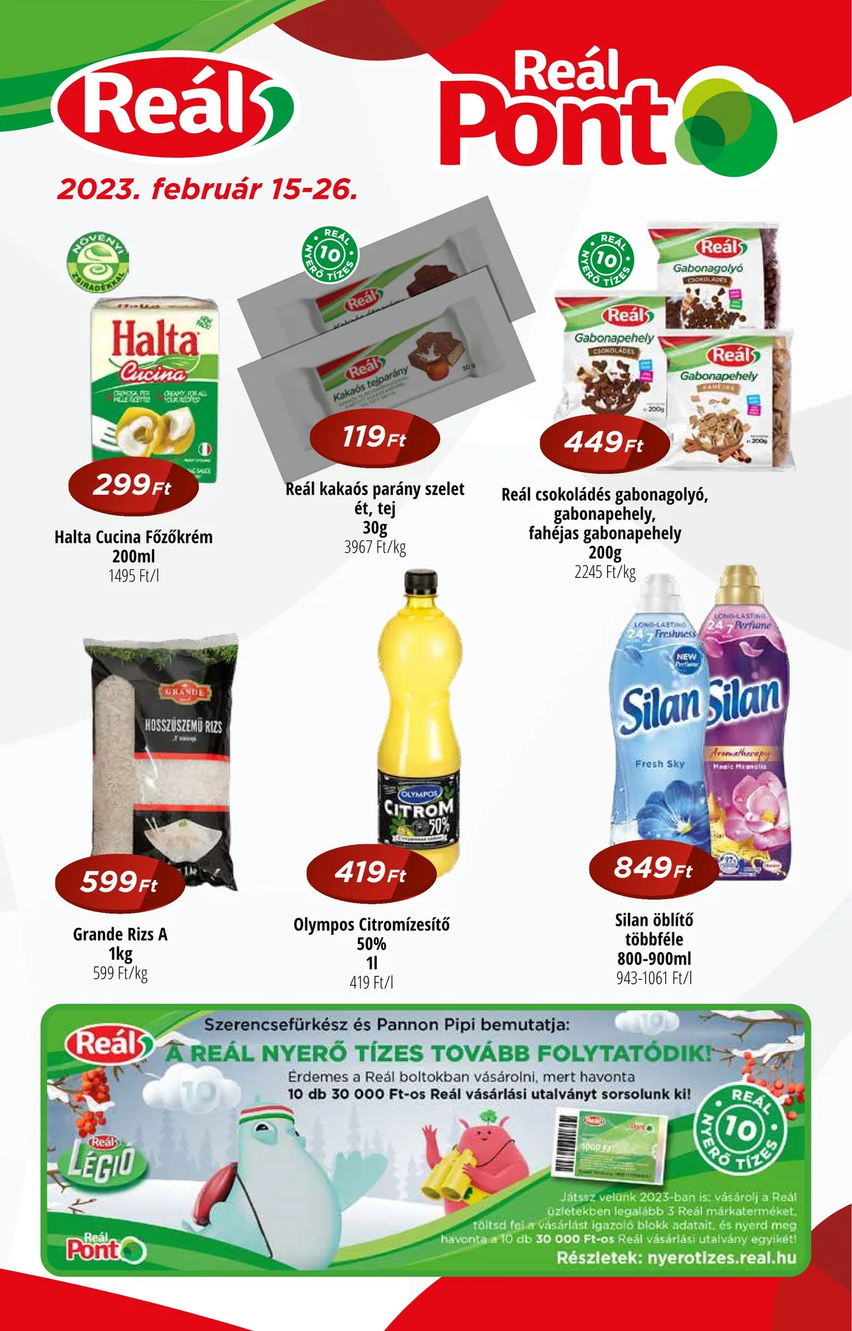 Reál akciós újság 02.15–02.26