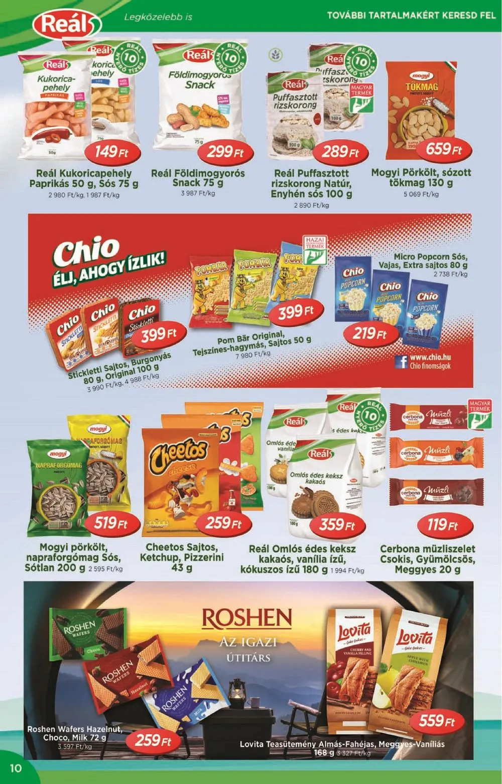 Reál akciós újság 07.05–07.16 – 10. oldal
