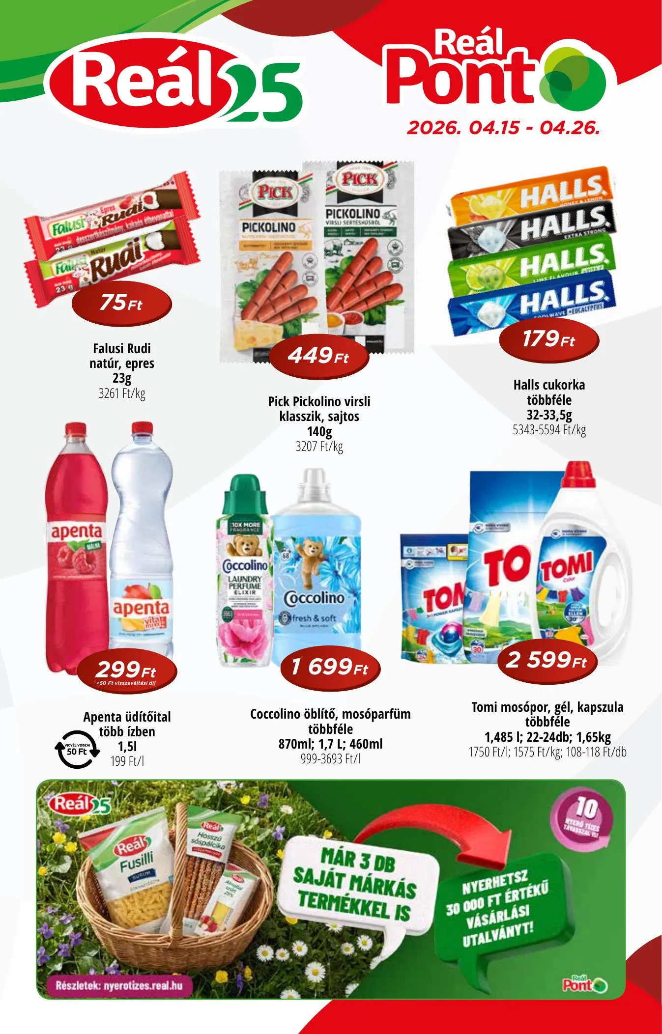 Reál akciós újság 04.15–04.26