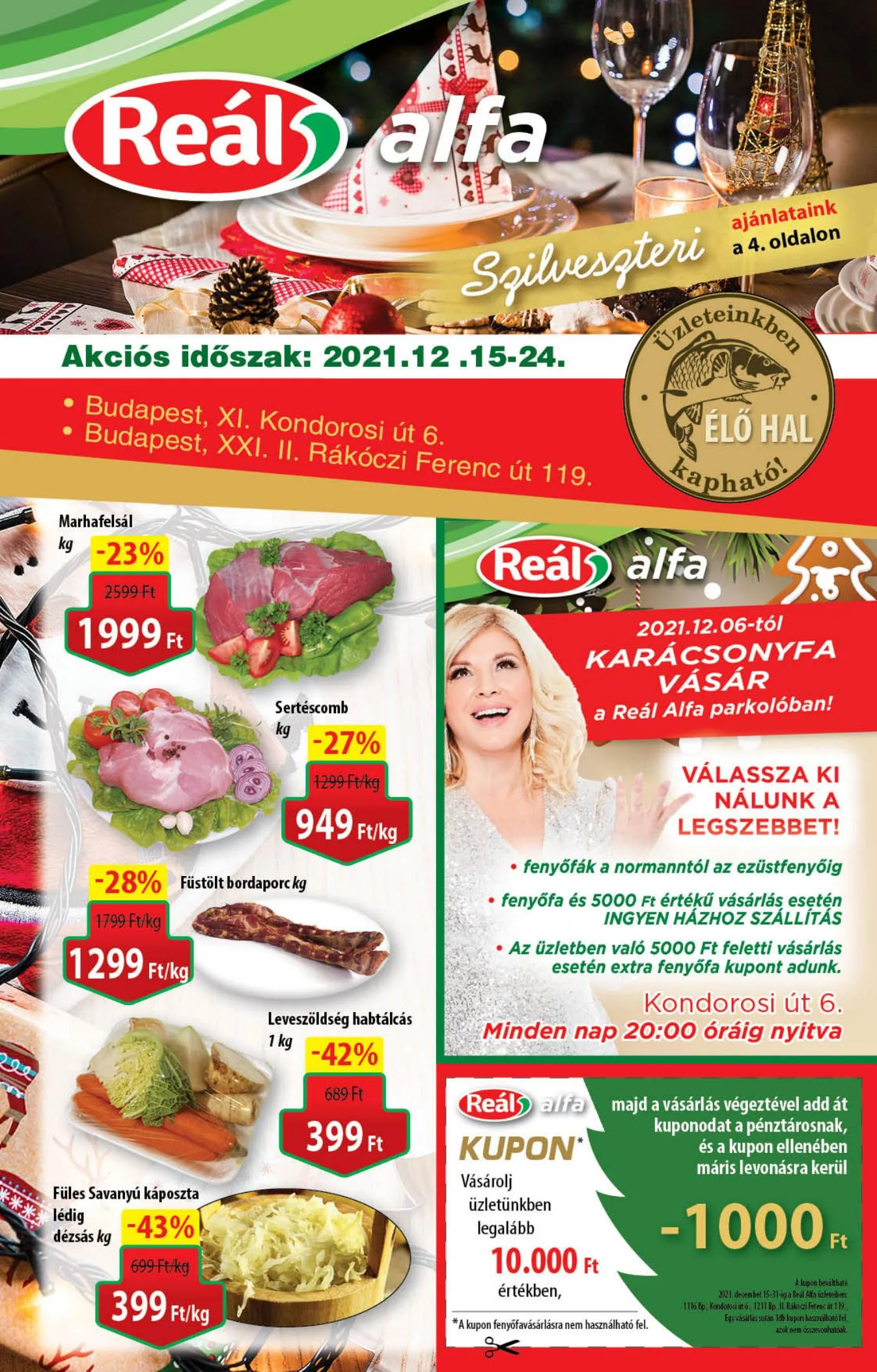Reál akciós újság Alfa 12.15–12.24