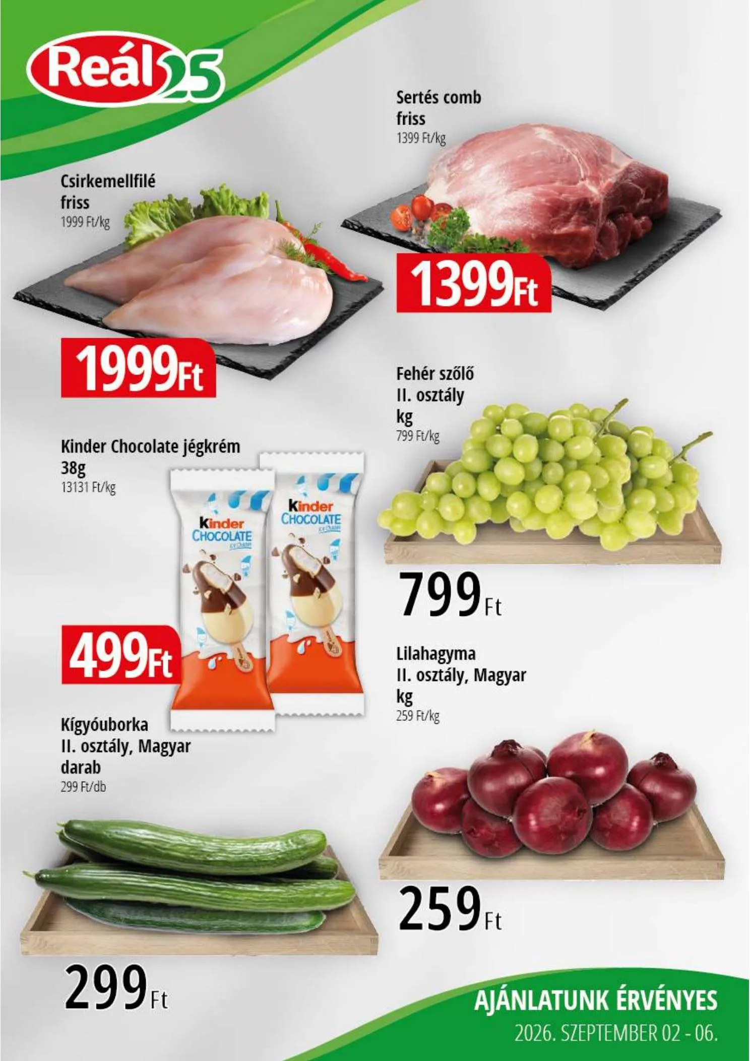 Reál akciós újság Bevasarlo hetvege Kelet Magyarorszag 09.02–09.06
